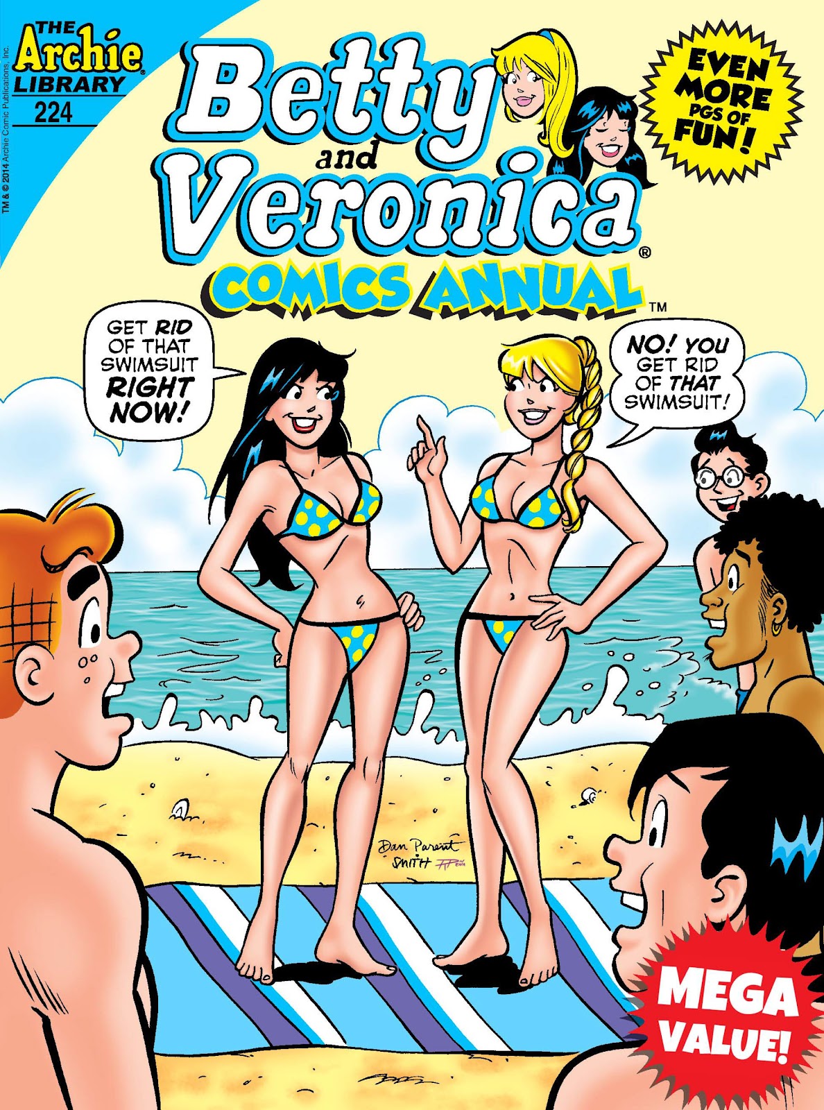 Betty and Veronica Double Digest 224 Page 1