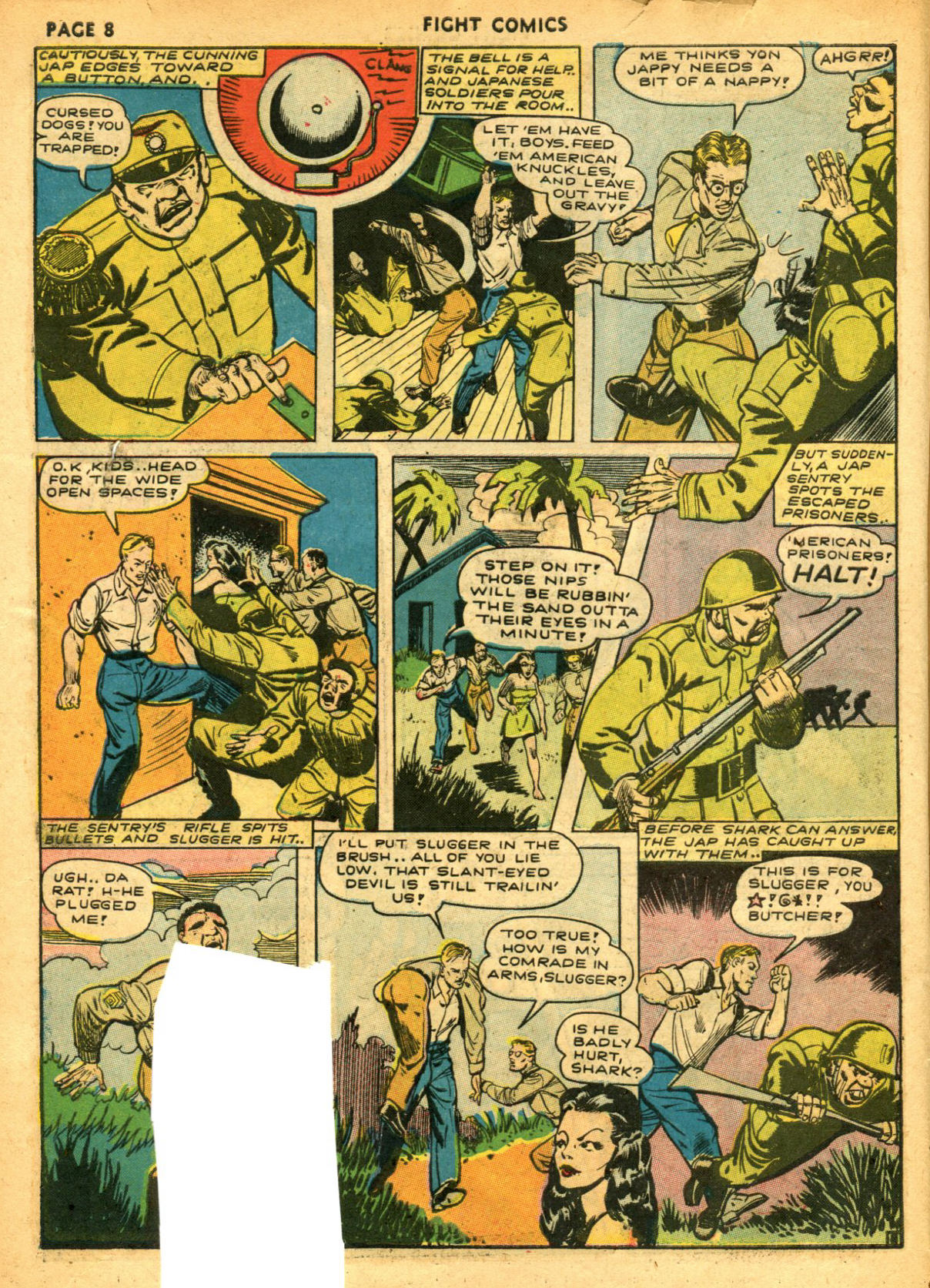 Read online Fight Comics comic -  Issue #22 - 10