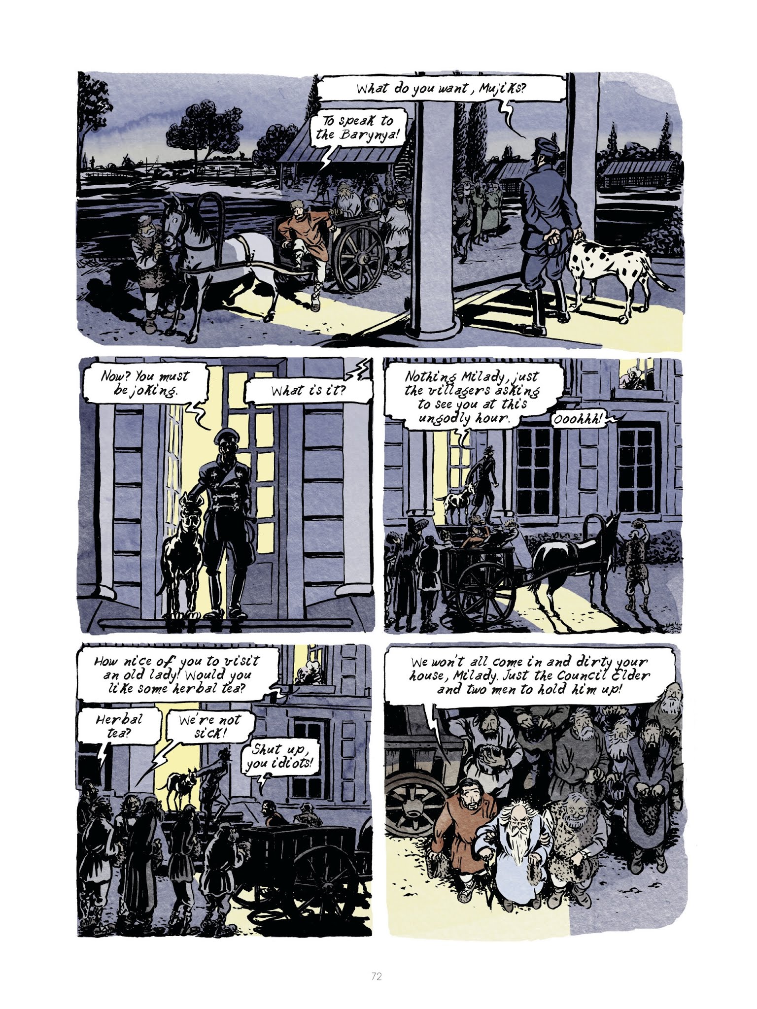 Read online How Much Land Does A Man Need? comic -  Issue # TPB - 69