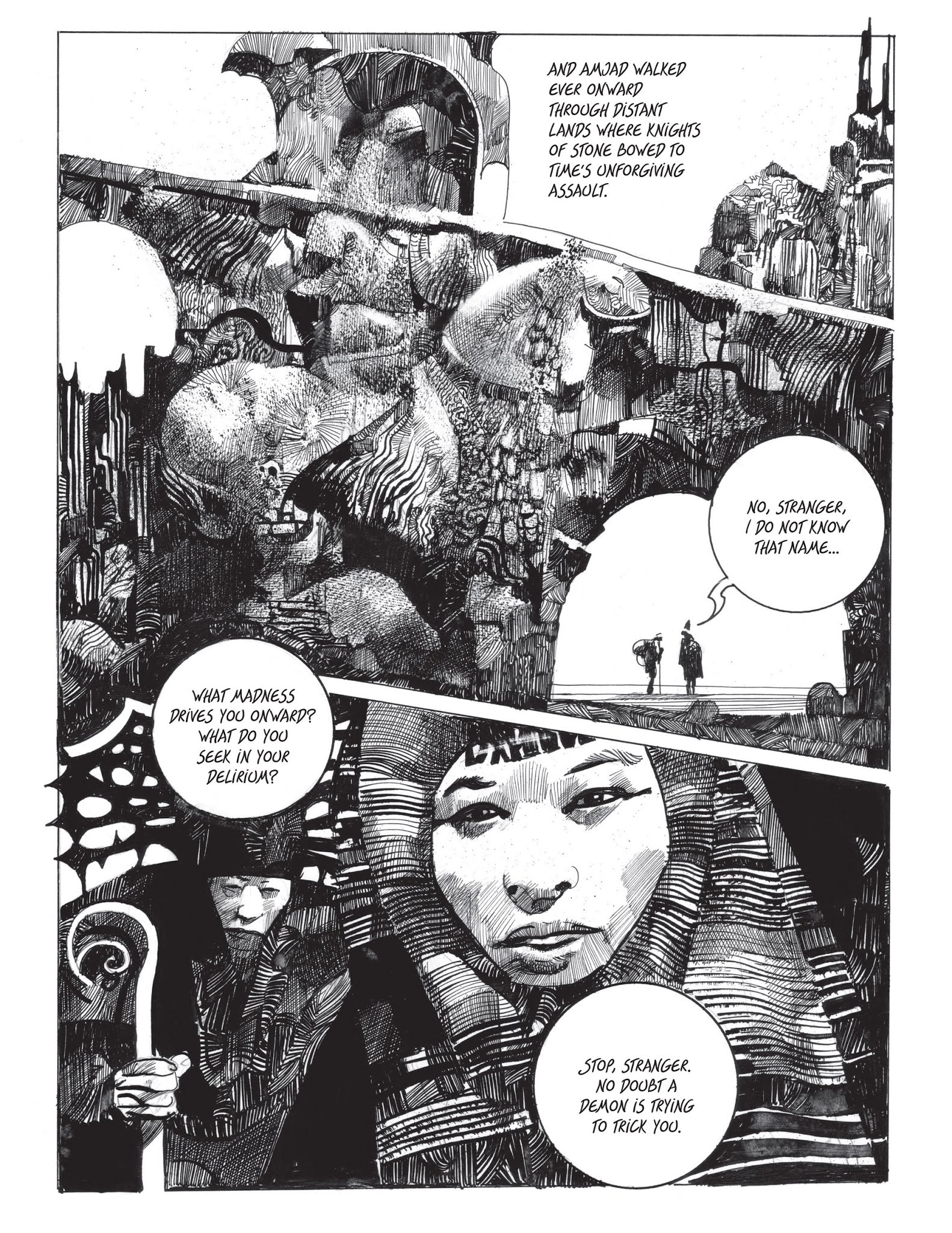 Read online Sharaz-De comic -  Issue #4 - 36
