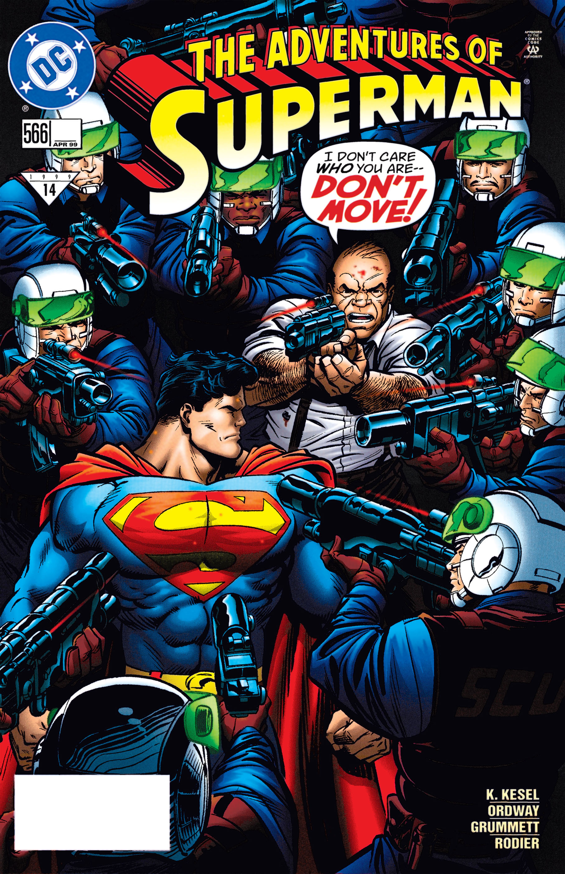 Read online Adventures of Superman (1987) comic -  Issue #566 - 1