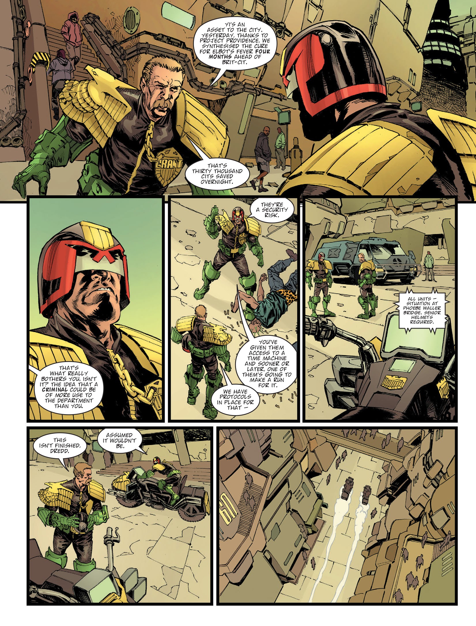Read online Judge Dredd Megazine (Vol. 5) comic -  Issue #433 - 9