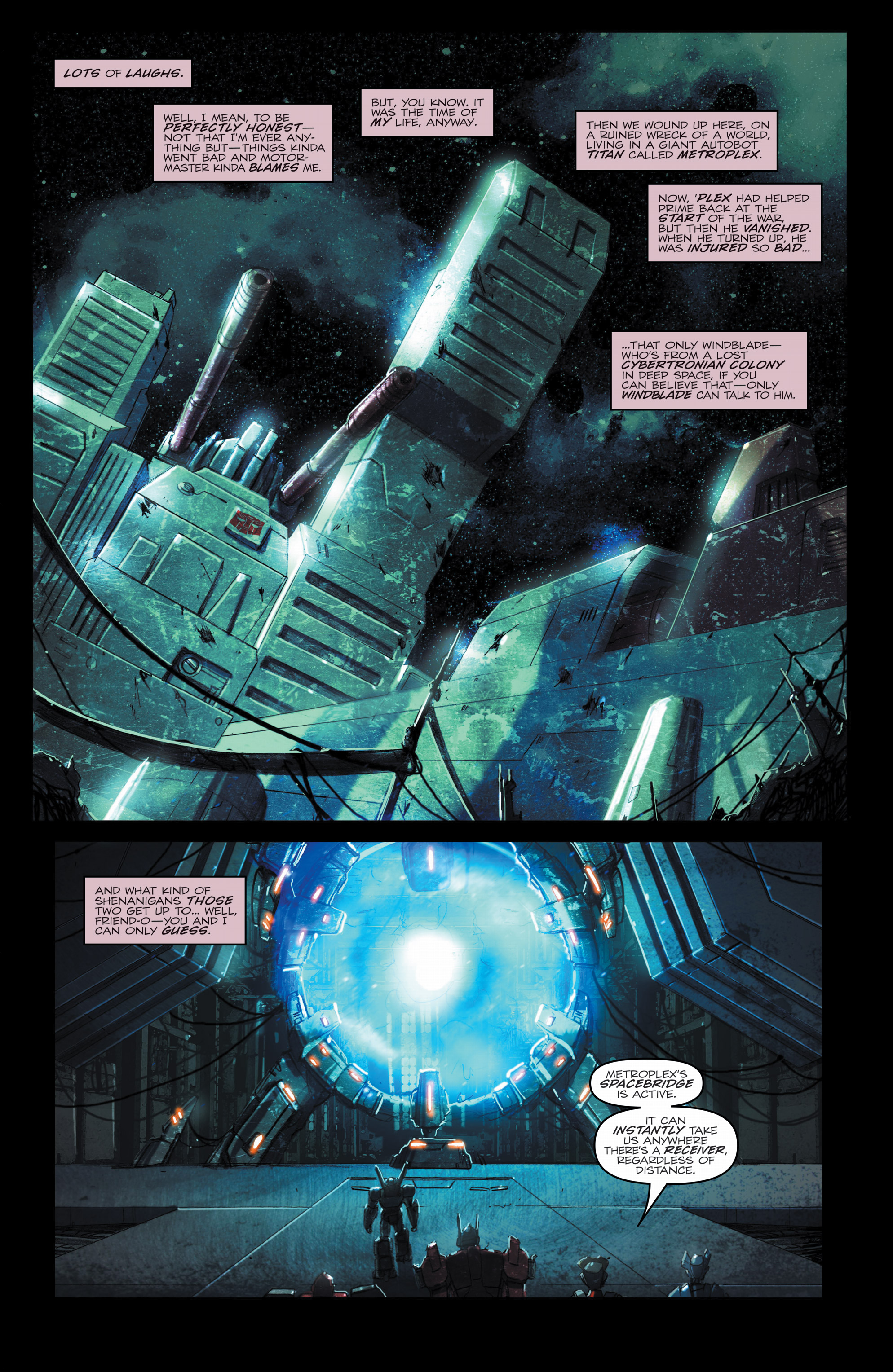 Read online Transformers: The IDW Collection Phase Two comic -  Issue # TPB 9 (Part 1) - 12