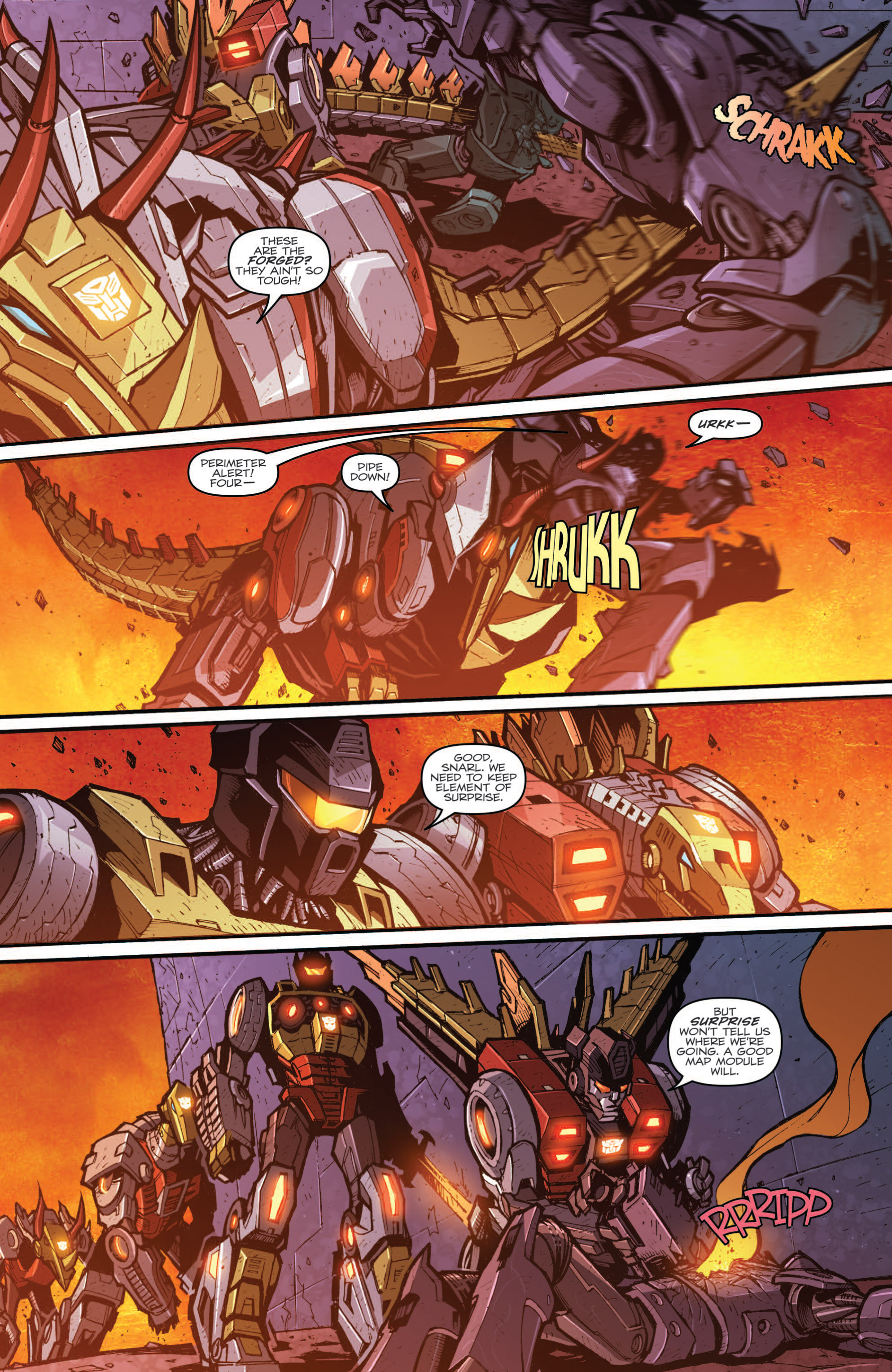 Read online The Transformers Prime: Rage of the Dinobots comic -  Issue #2 - 13