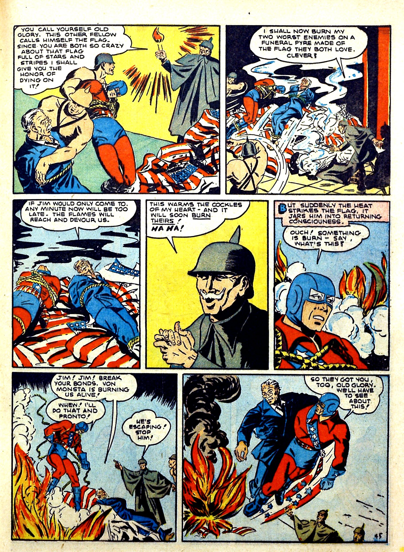 Read online Our Flag Comics comic -  Issue #4 - 47