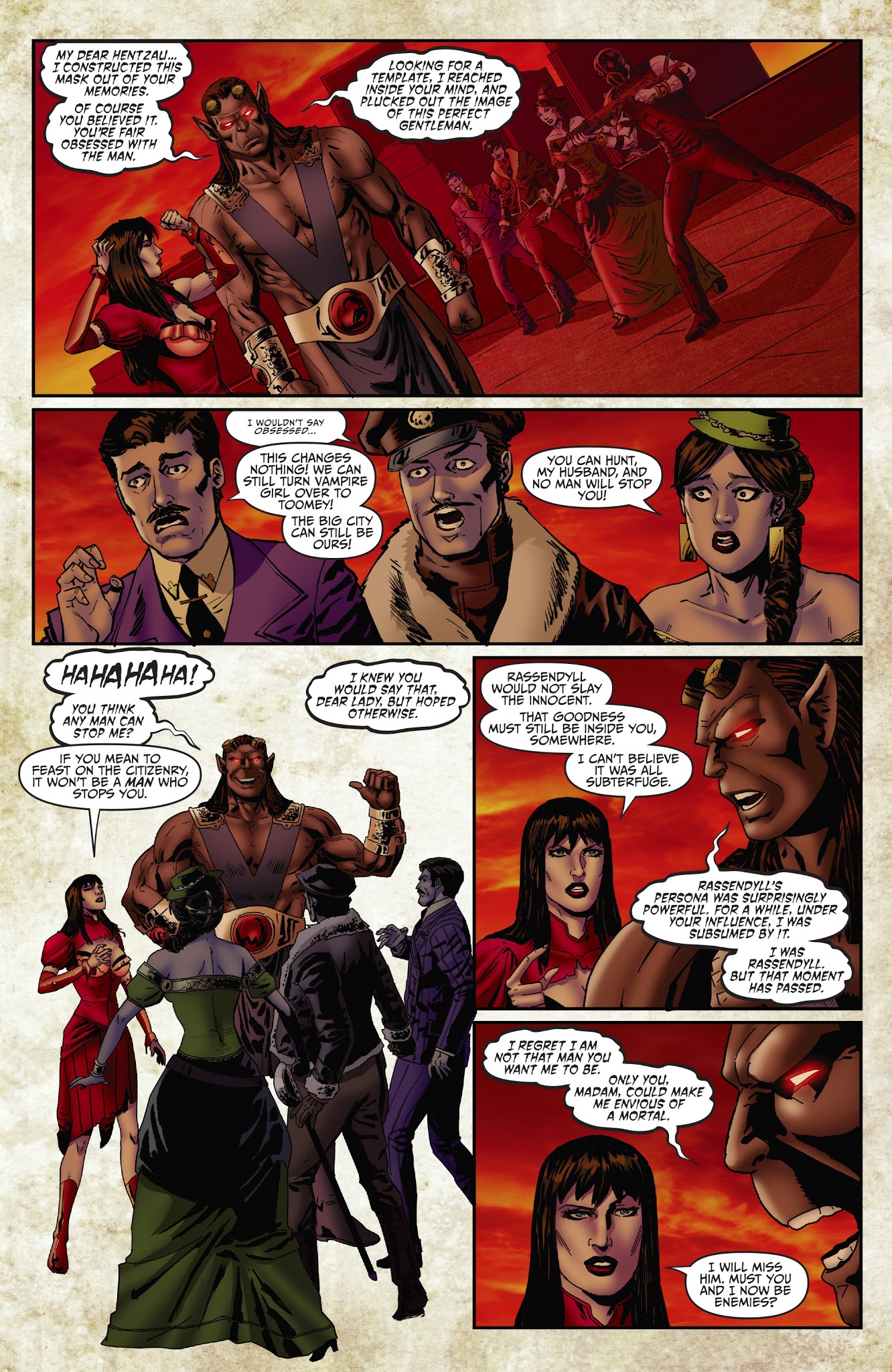 Read online Legenderry: Vampirella comic -  Issue #5 - 18