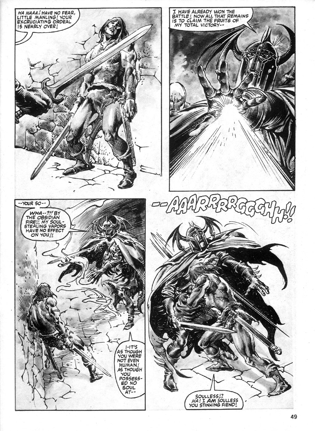 Read online The Savage Sword Of Conan comic -  Issue #96 - 49