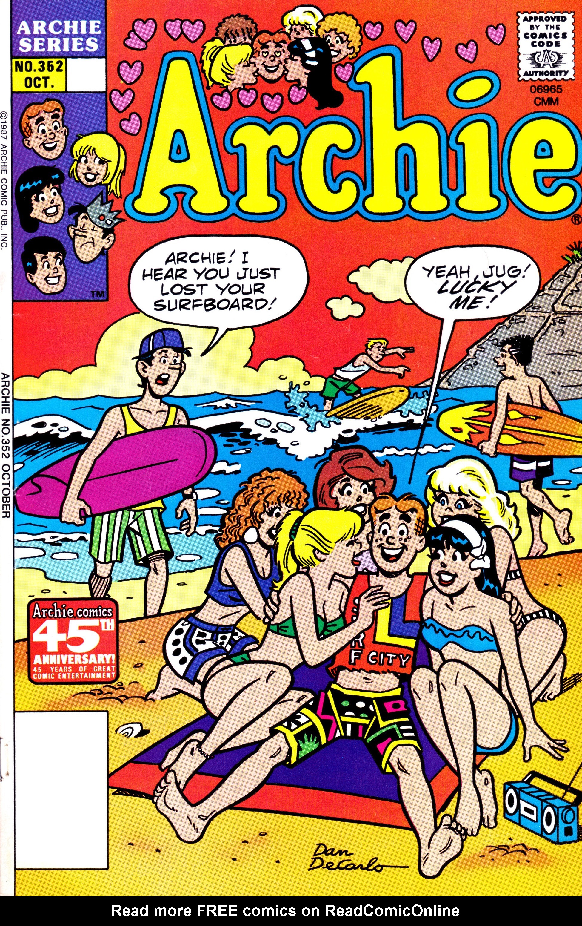 Read online Archie (1960) comic -  Issue #352 - 1