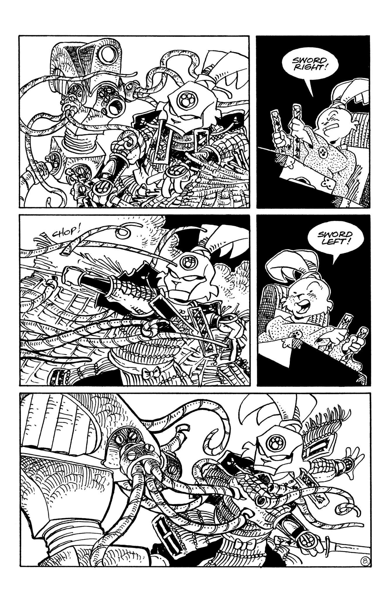 Read online Usagi Yojimbo: Senso comic -  Issue #6 - 9