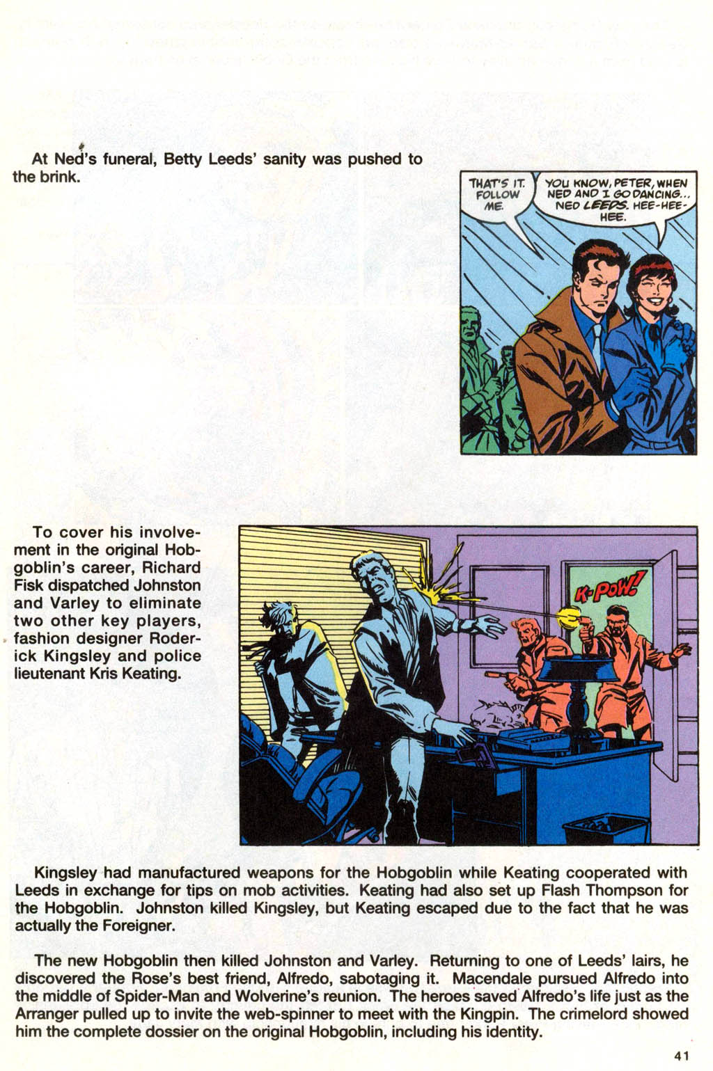 Read online Spider-Man Saga (1991) comic -  Issue #4 - 43