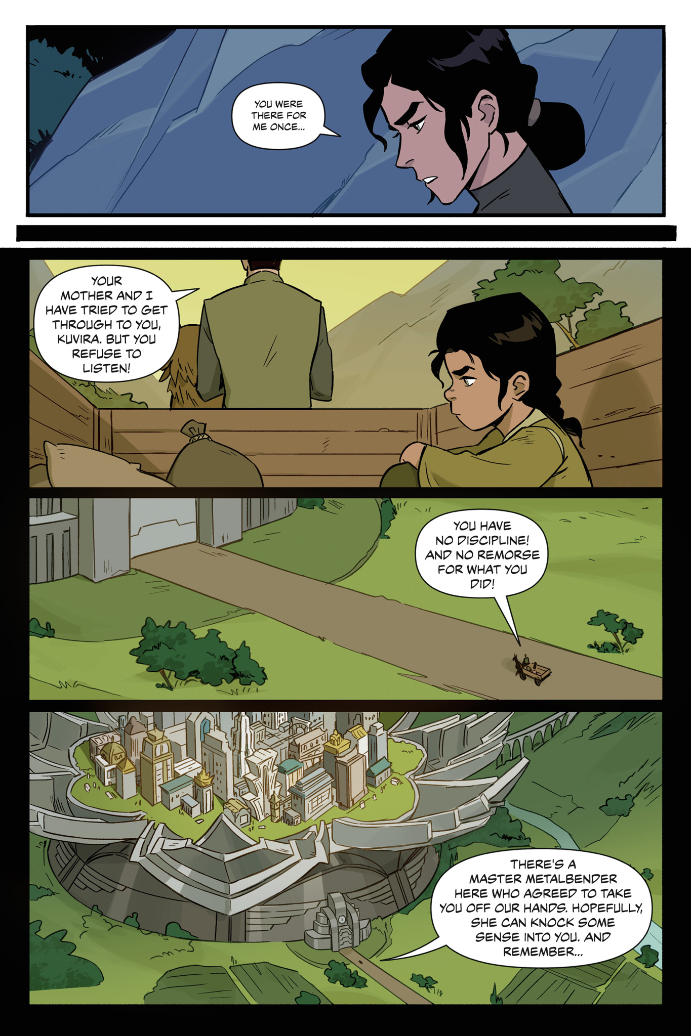 Read online Nickelodeon The Legend of Korra: Ruins of the Empire comic -  Issue # TPB 2 - 45