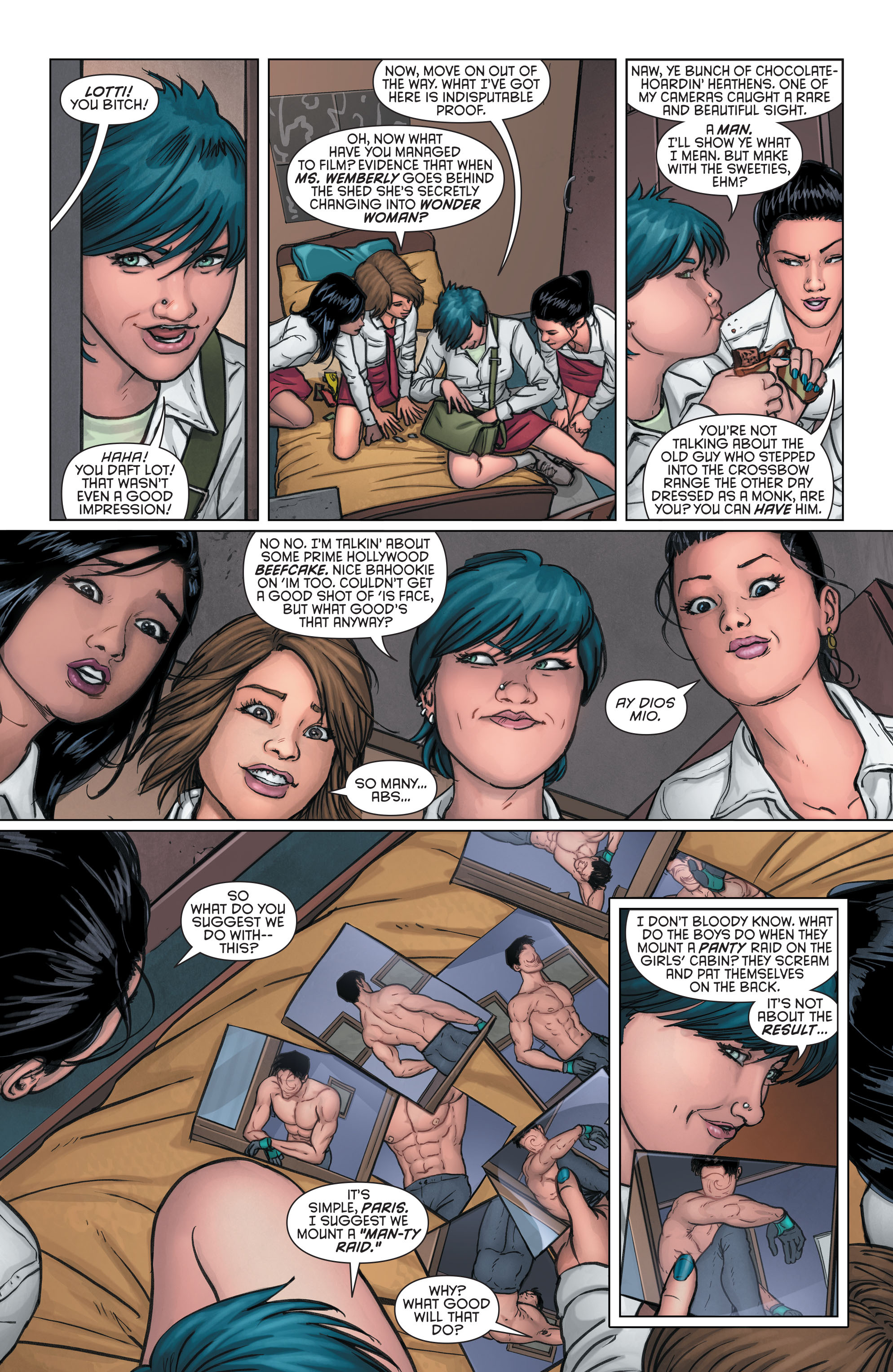 Read online Grayson comic -  Issue #4 - 5