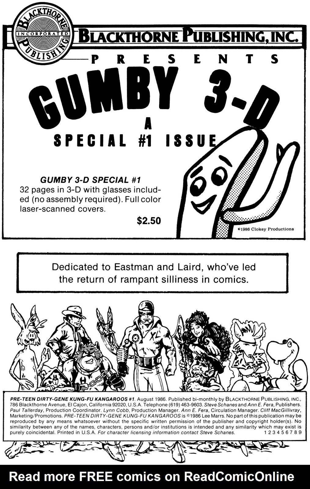 Pre-Teen Dirty-Gene Kung-Fu Kangaroos issue 1 - Page 2