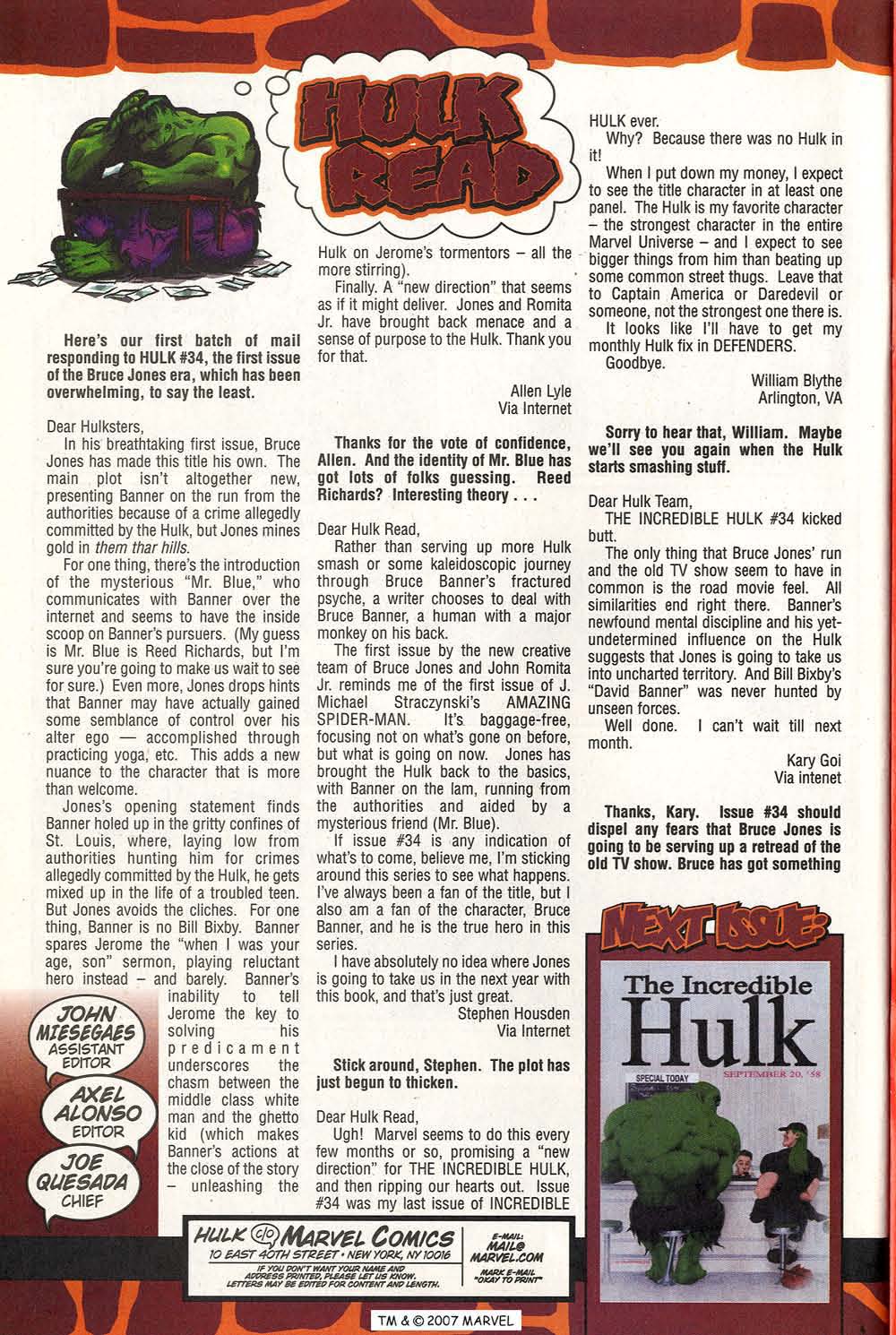 The Incredible Hulk (2000) Issue #37 #26 - English 34