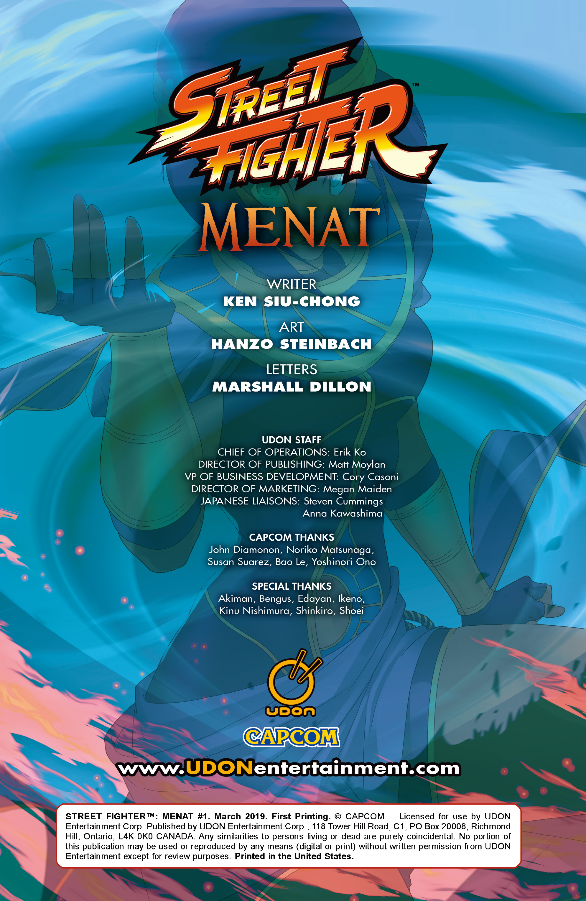 Read online Street Fighter One-shots comic -  Issue # Menat - 3