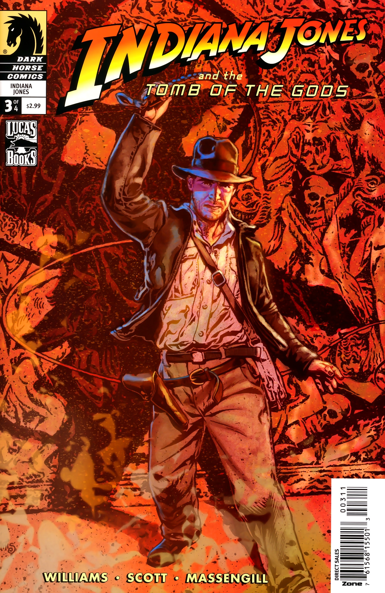 Read online Indiana Jones and the Tomb of the Gods comic -  Issue #3 - 1