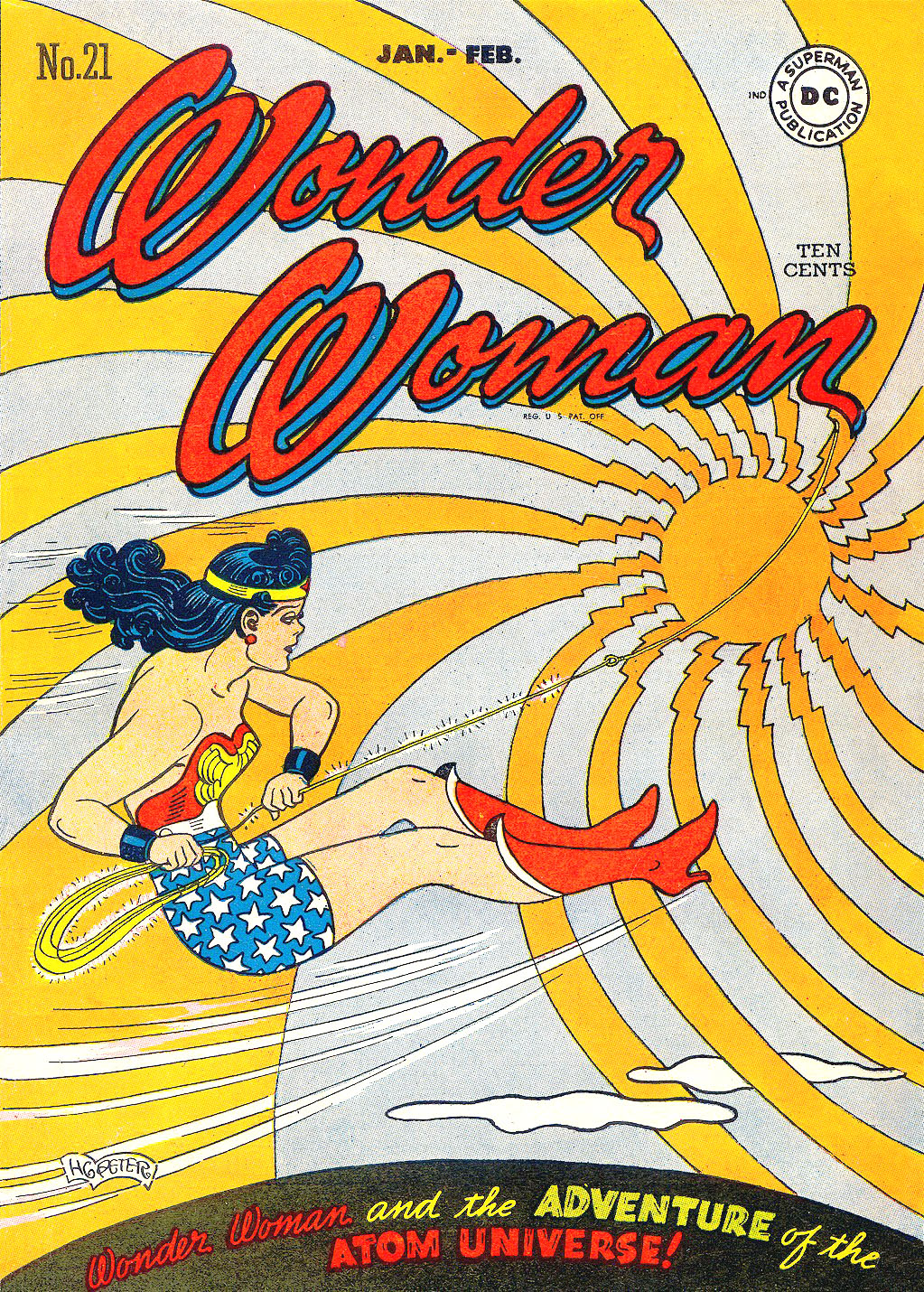 Read online Wonder Woman (1942) comic -  Issue #21 - 1