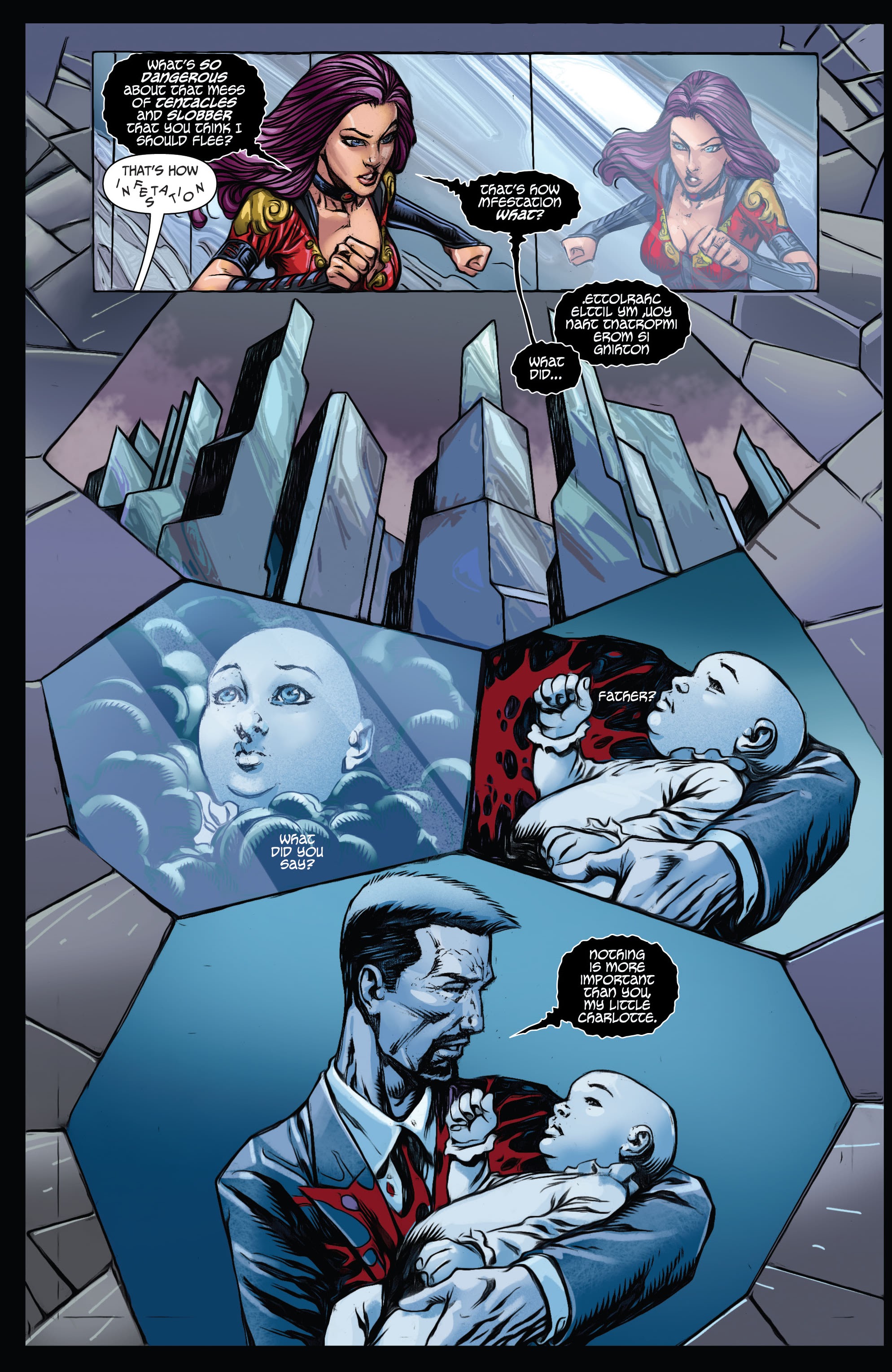 Read online Grimm Universe Presents Quarterly: Dracula's Daughter comic -  Issue # TPB - 15
