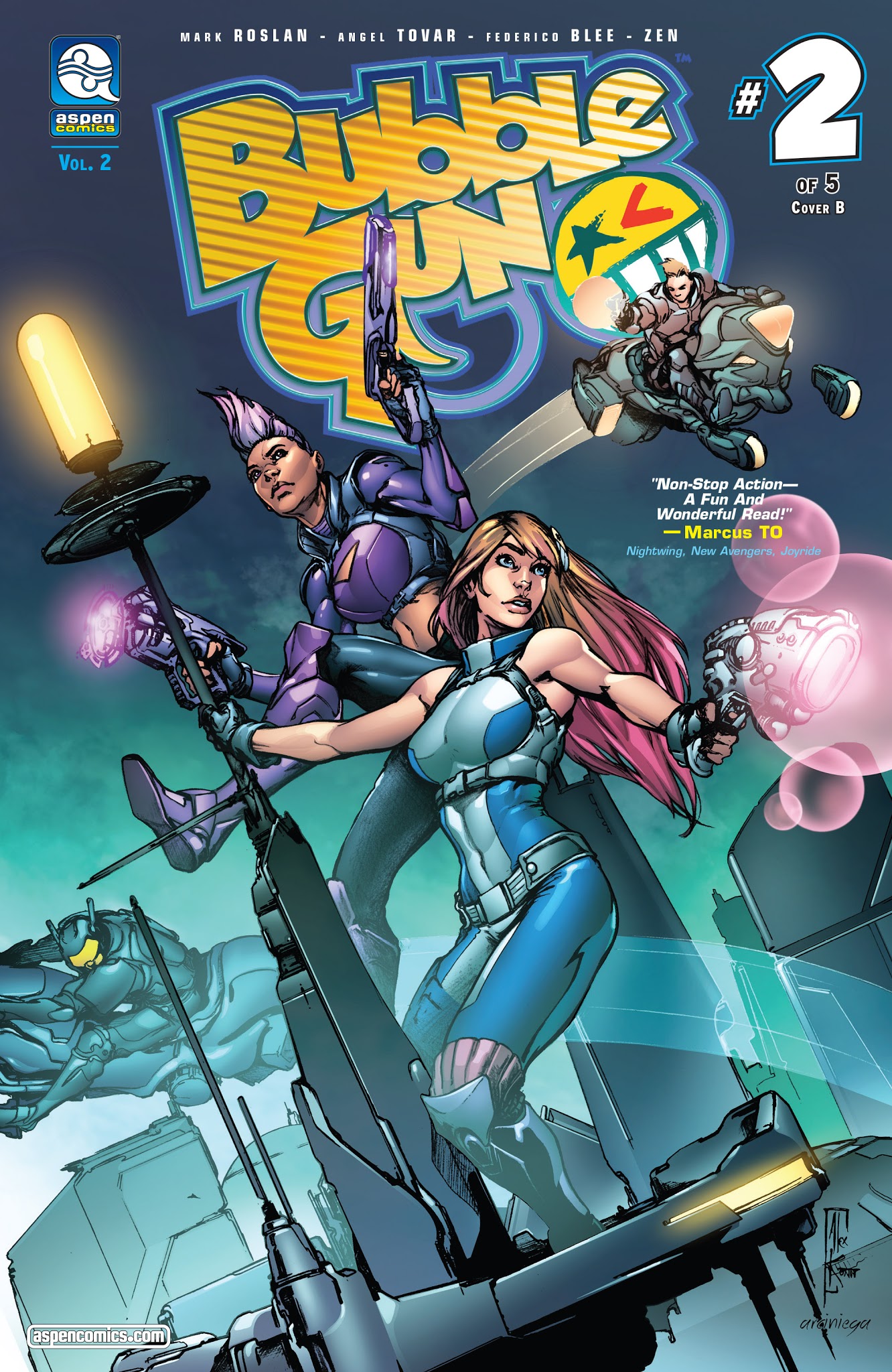 Read online BubbleGun (2017) comic -  Issue #2 - 2