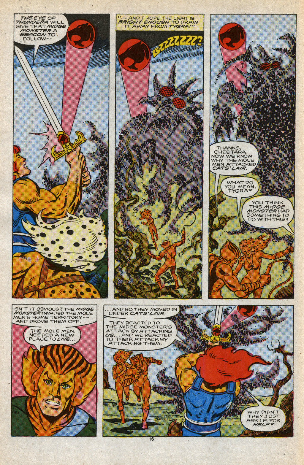 Read online ThunderCats (1985) comic -  Issue #11 - 22