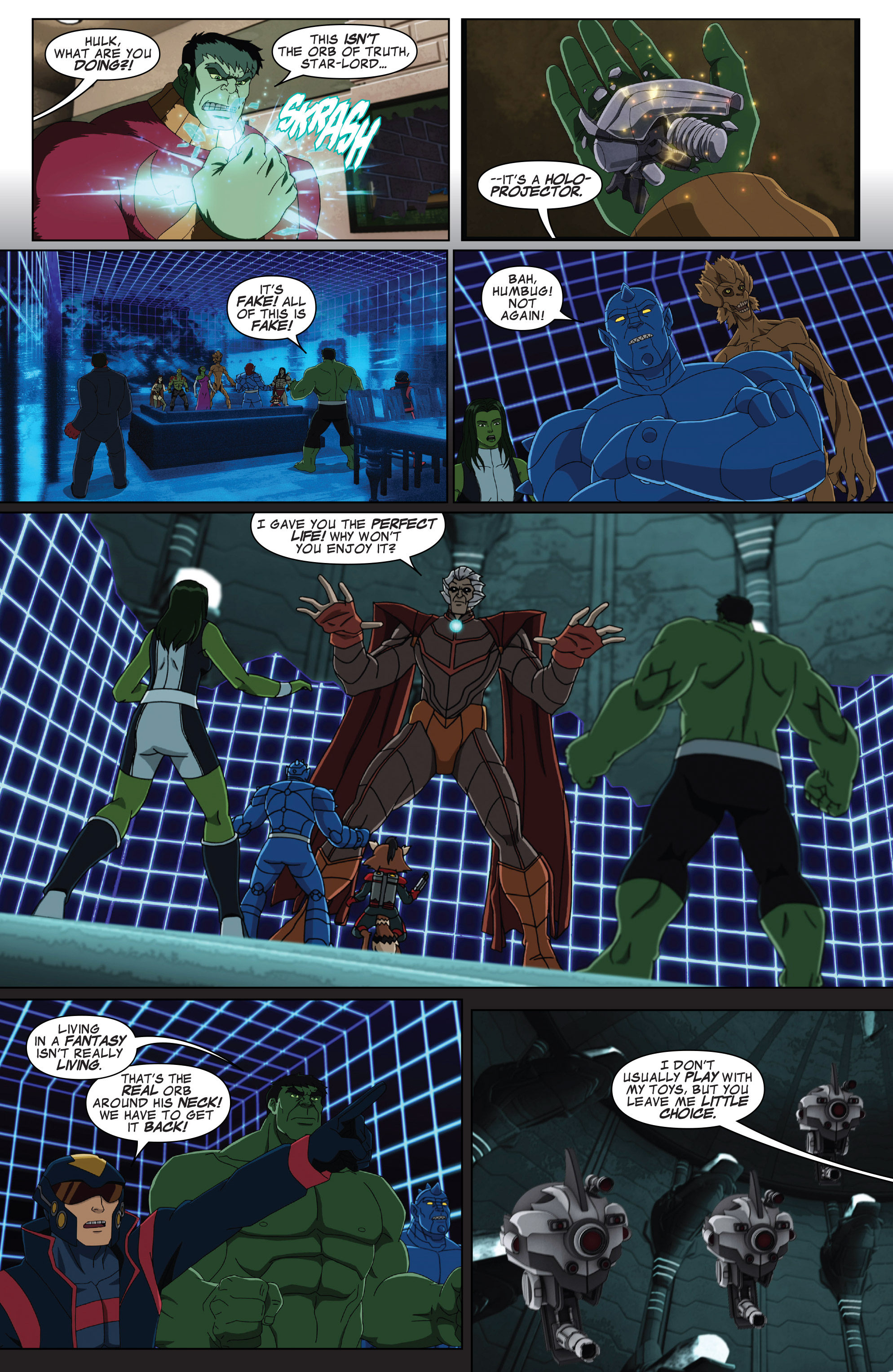 Read online Marvel Universe Hulk: Agents of S.M.A.S.H. comic -  Issue #4 - 19
