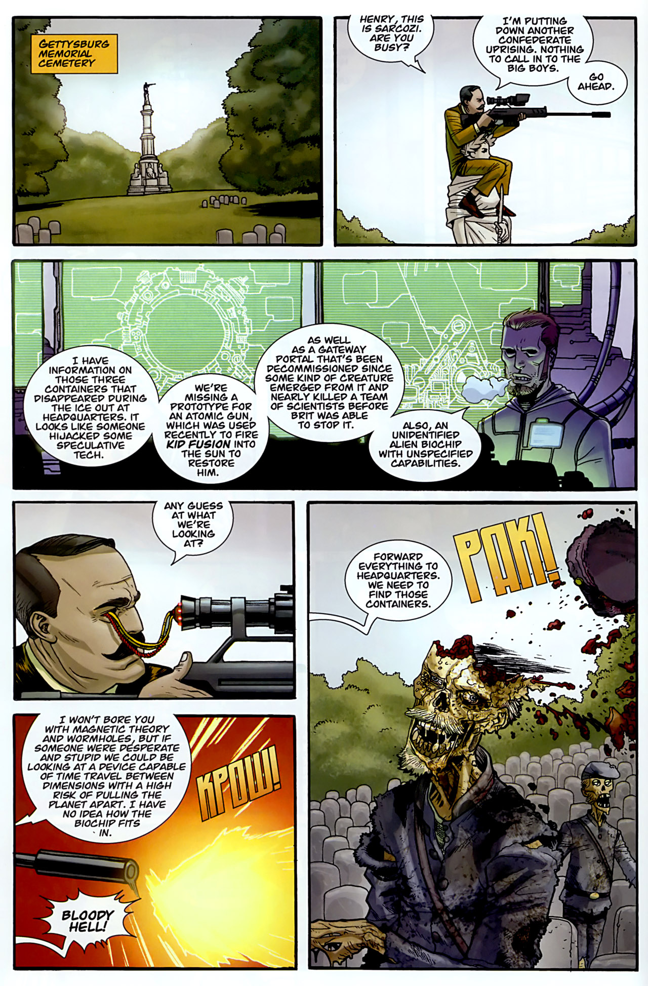 Read online Brit comic -  Issue #8 - 8