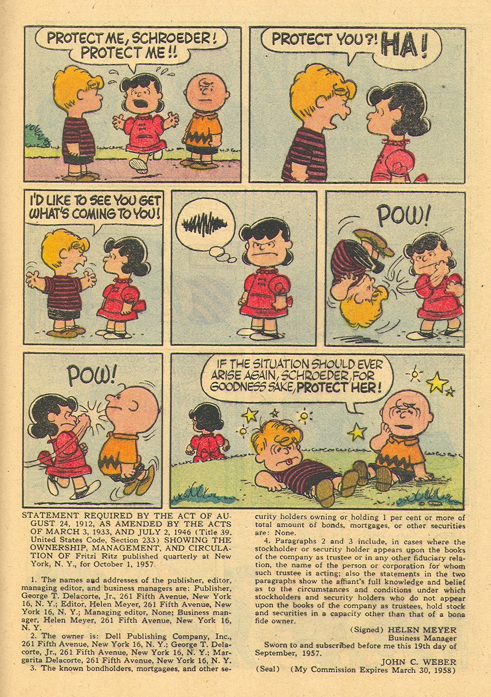 Read online Fritzi Ritz (1953) comic -  Issue #57 - 29