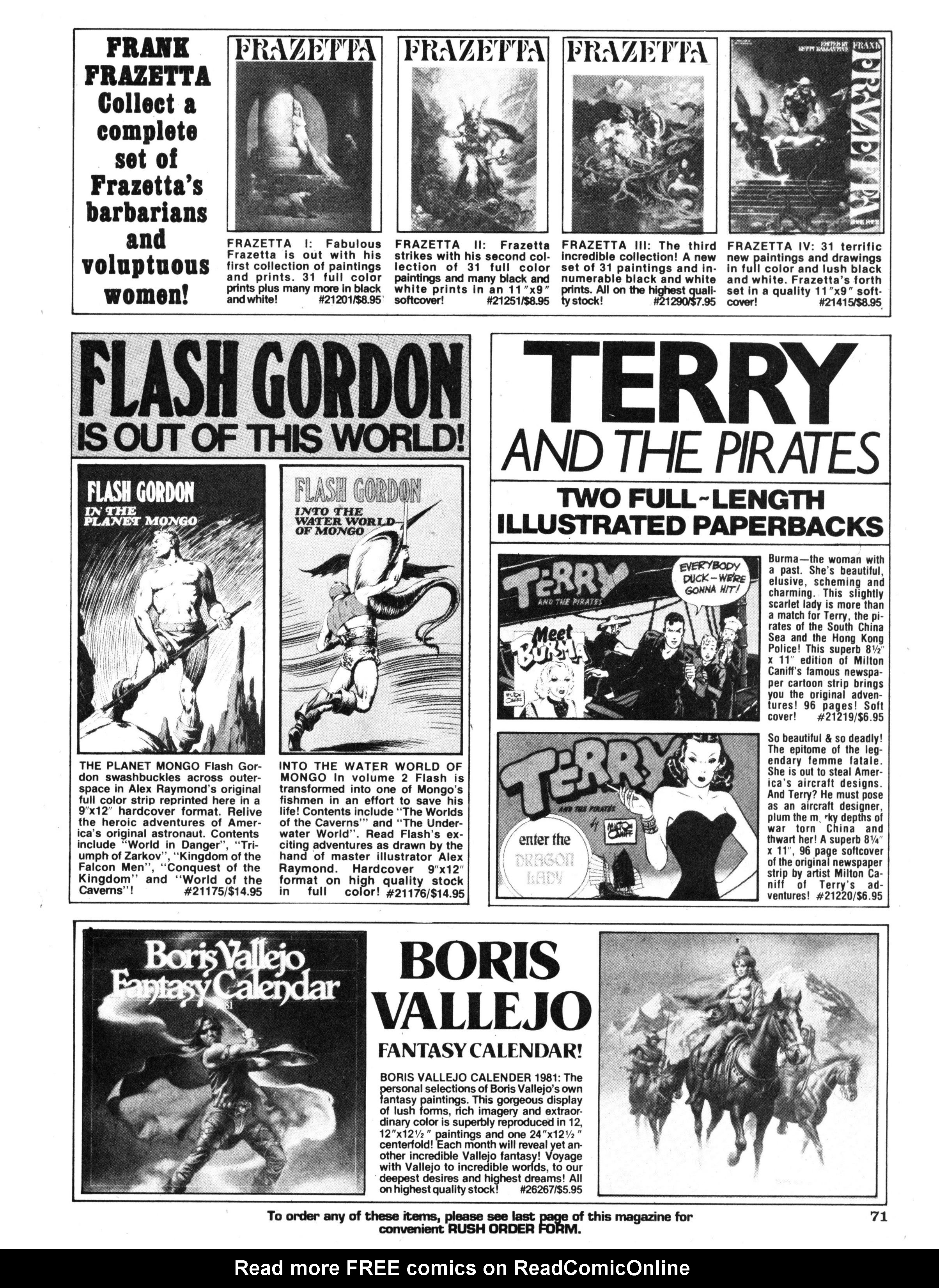 Read online Vampirella (1969) comic -  Issue #94 - 71
