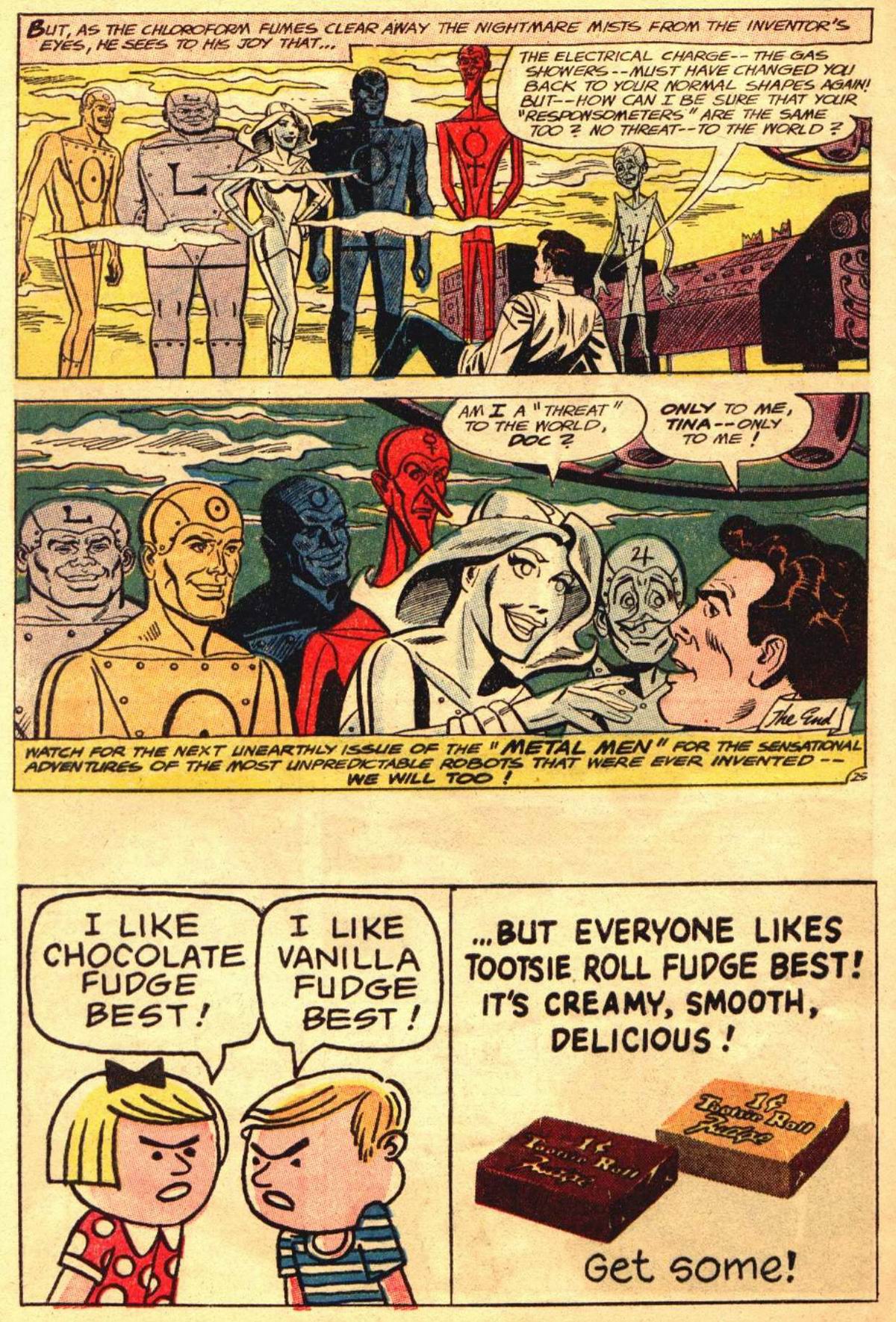 Read online Metal Men (1963) comic -  Issue #10 - 32
