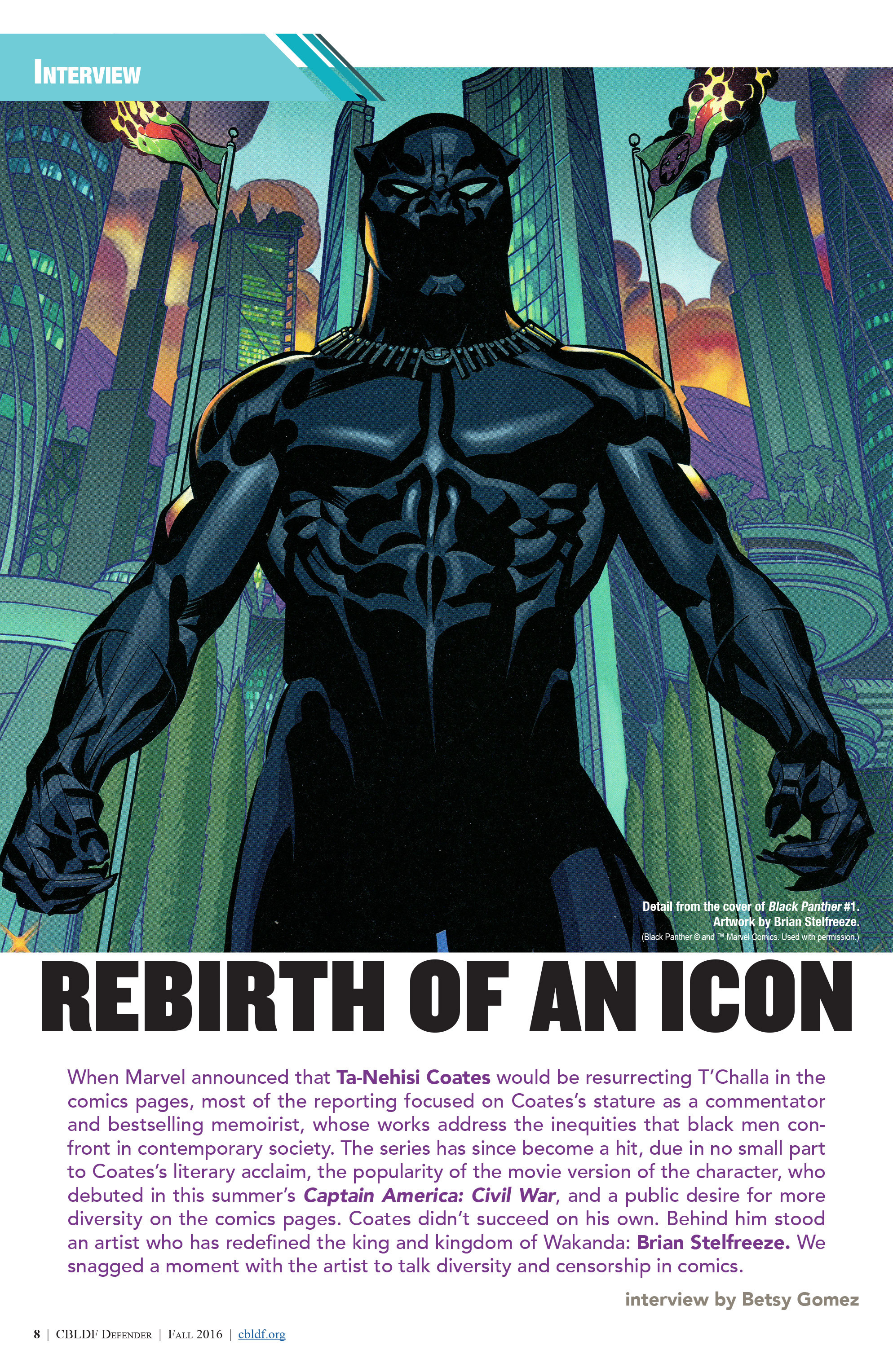 Read online CBLDF Defender comic -  Issue #7 - 8