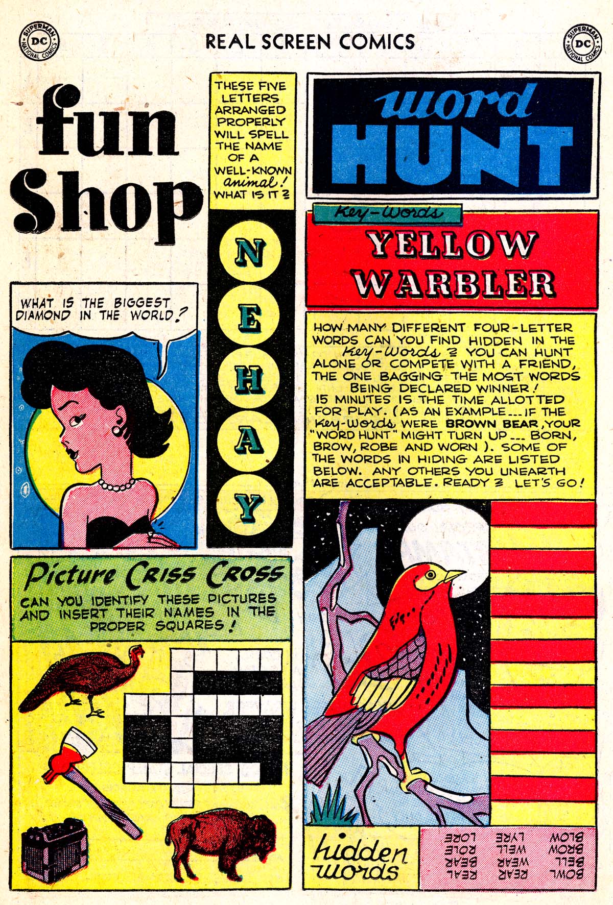 Read online Real Screen Comics comic -  Issue #61 - 18