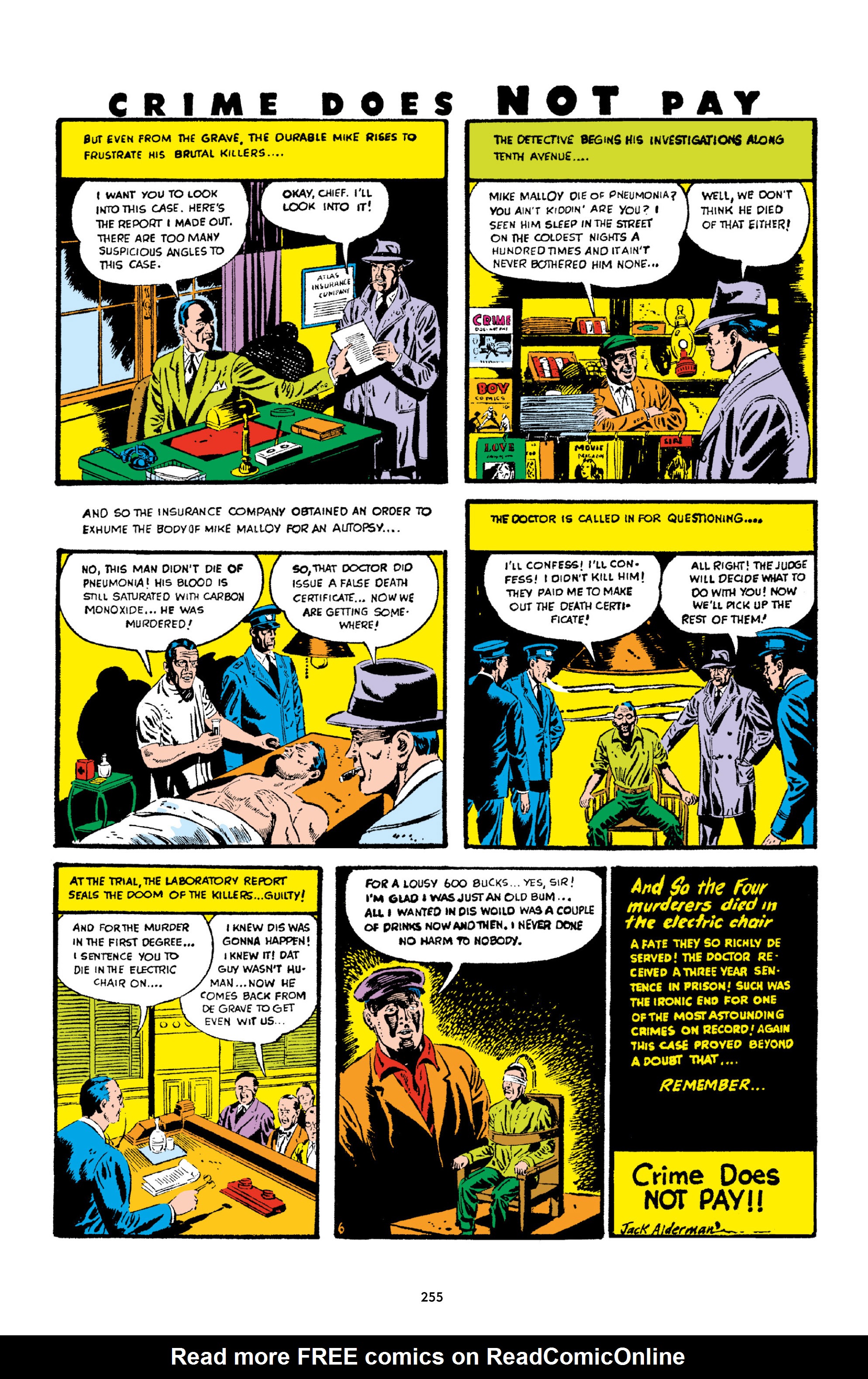 Read online Crime Does Not Pay Archives comic -  Issue # TPB 2 (Part 3) - 55