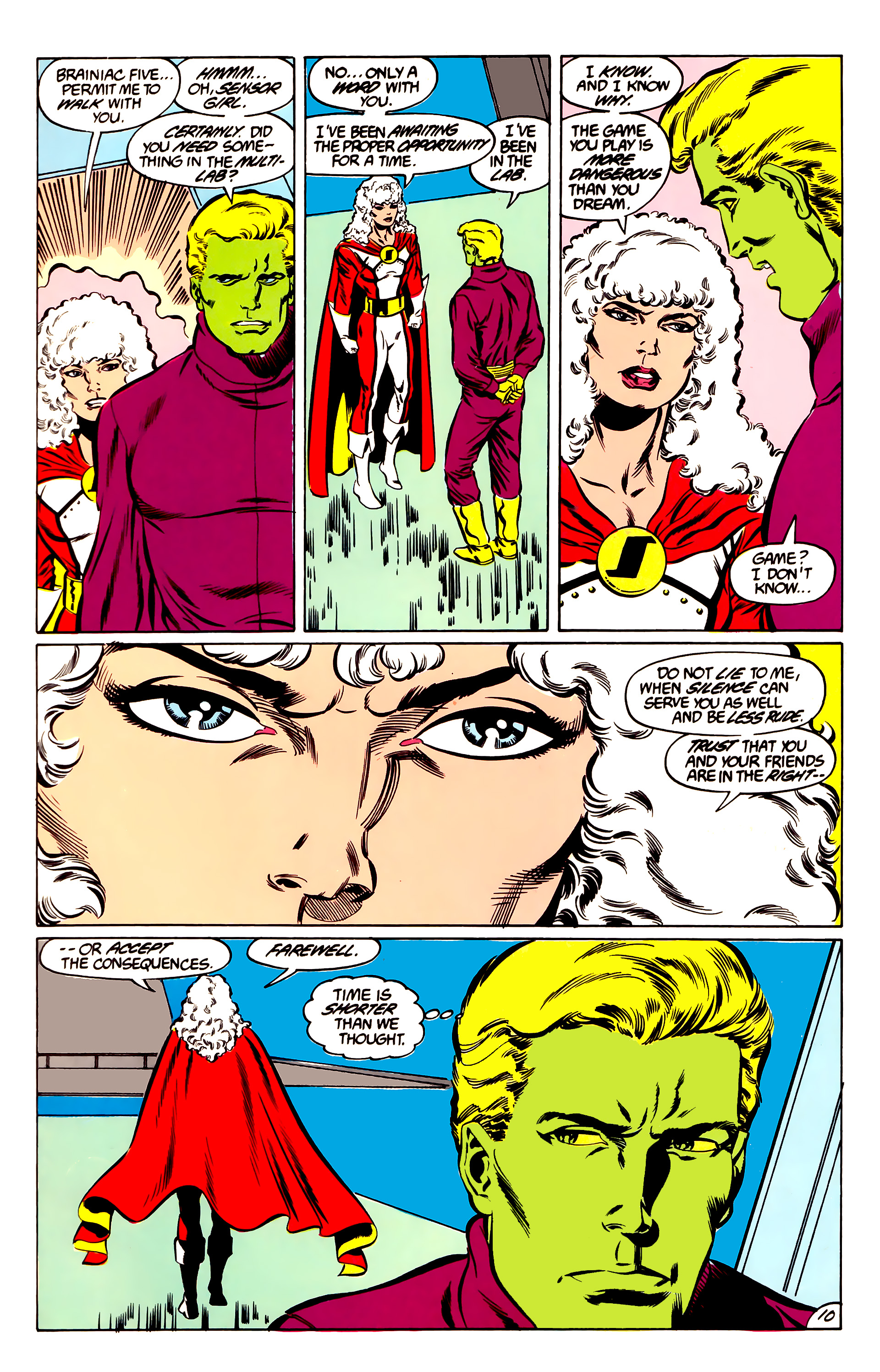 Read online Legion of Super-Heroes (1984) comic -  Issue #47 - 11