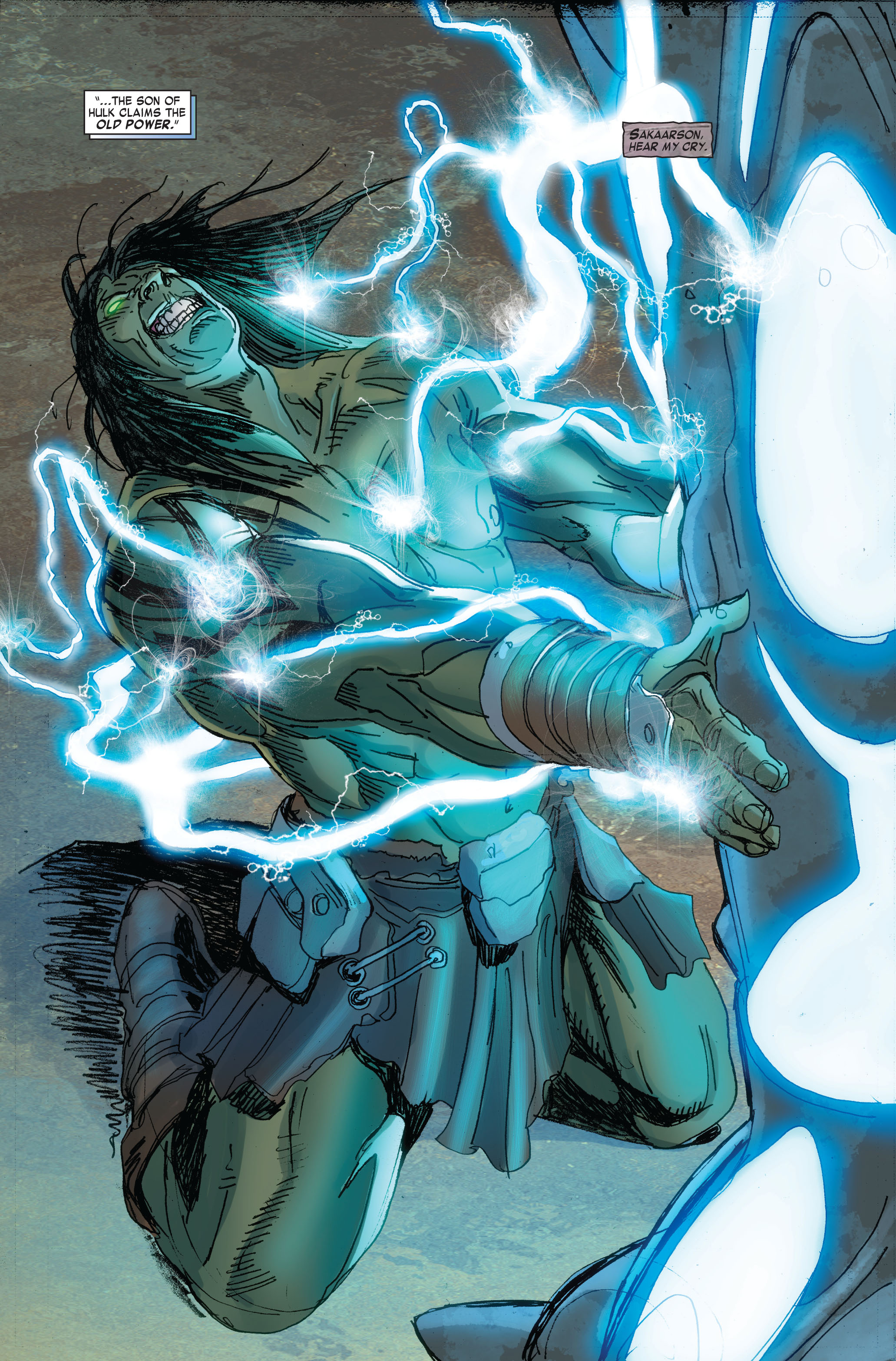 Read online Skaar: Son of Hulk comic -  Issue #6 - 20