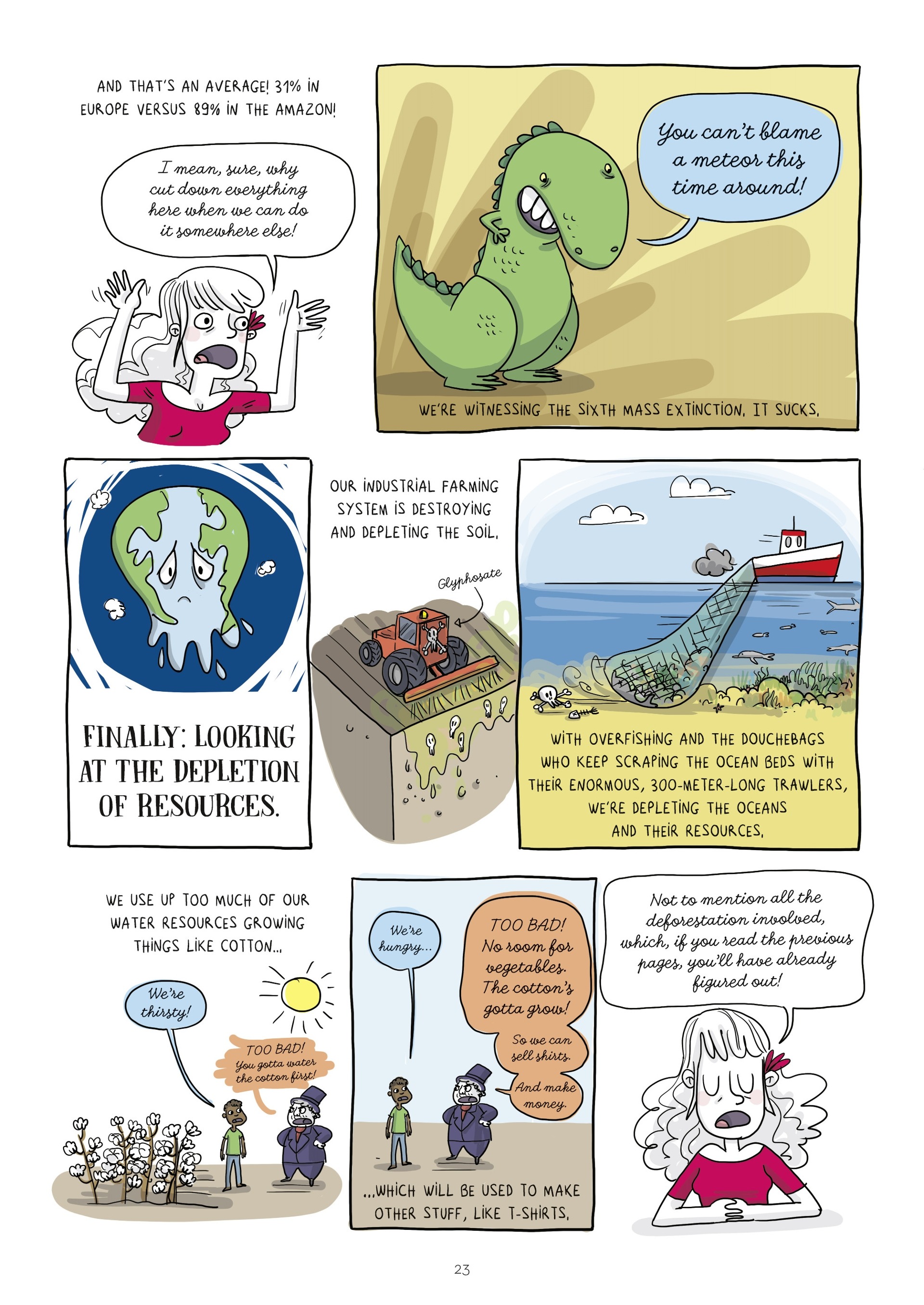 Read online The Diary of the (Nearly) Zero-Waste Family comic -  Issue # TPB - 23