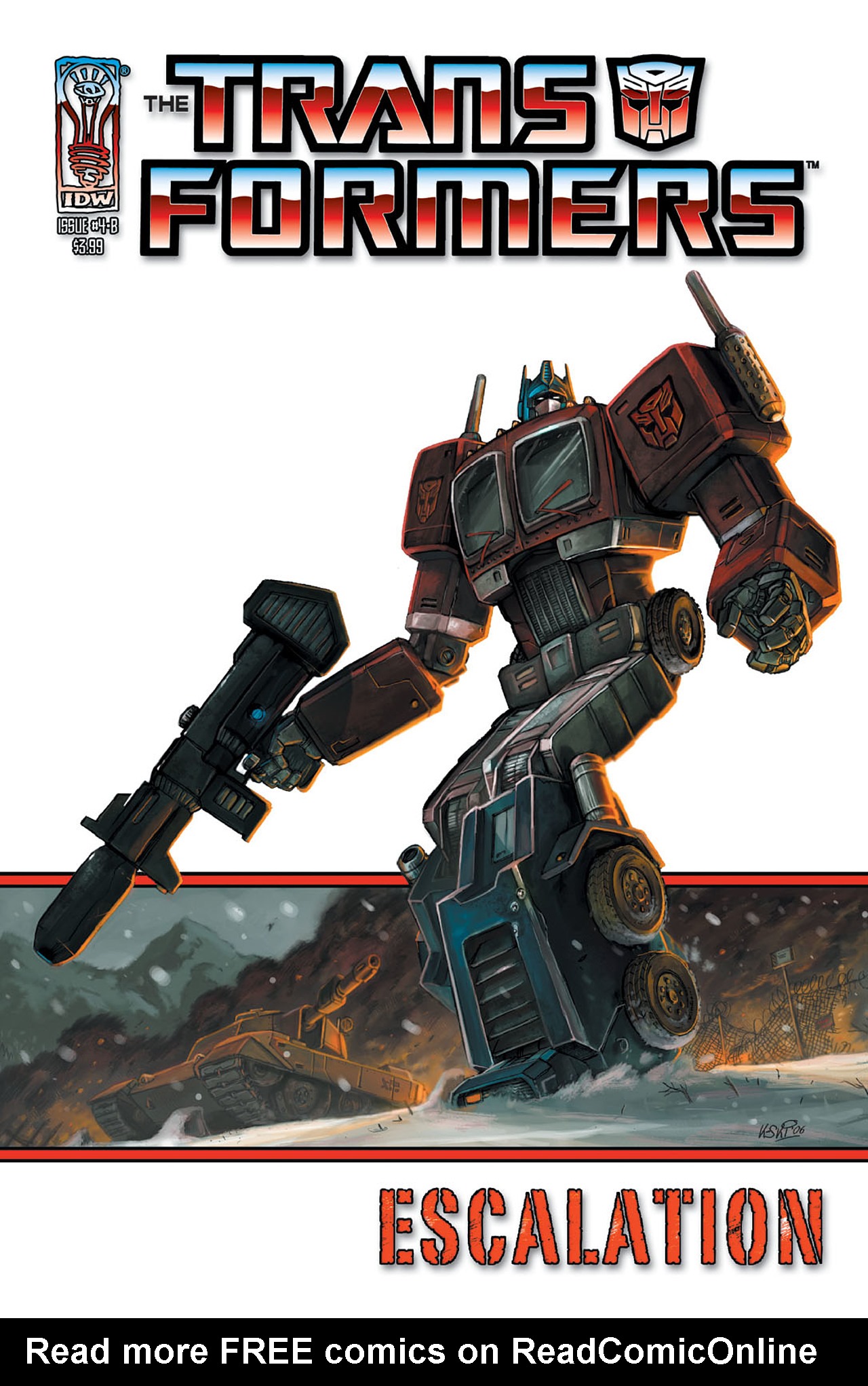 Read online The Transformers: Escalation comic -  Issue #4 - 2