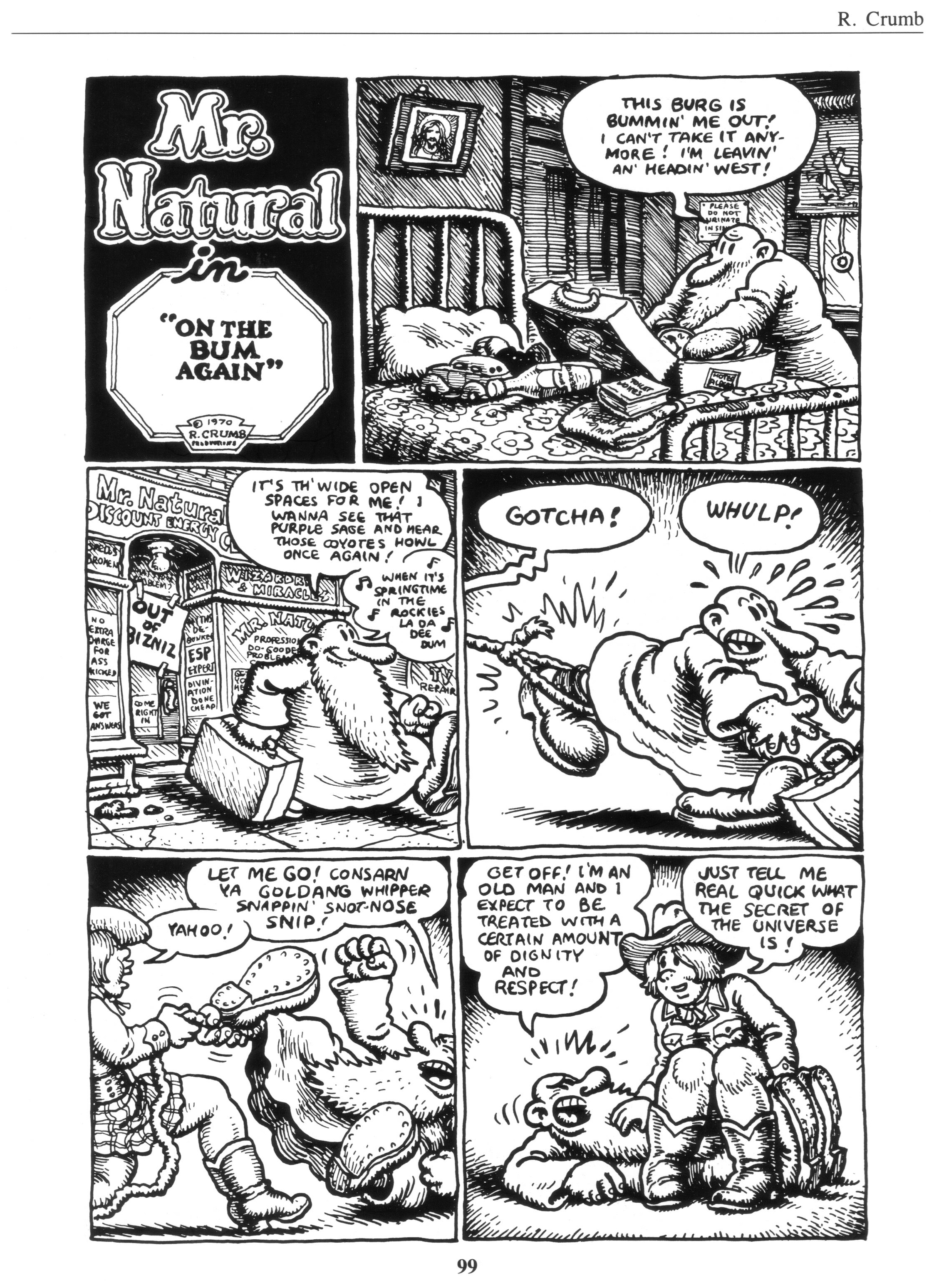 Read online The Complete Crumb Comics comic -  Issue # TPB 7 - 107
