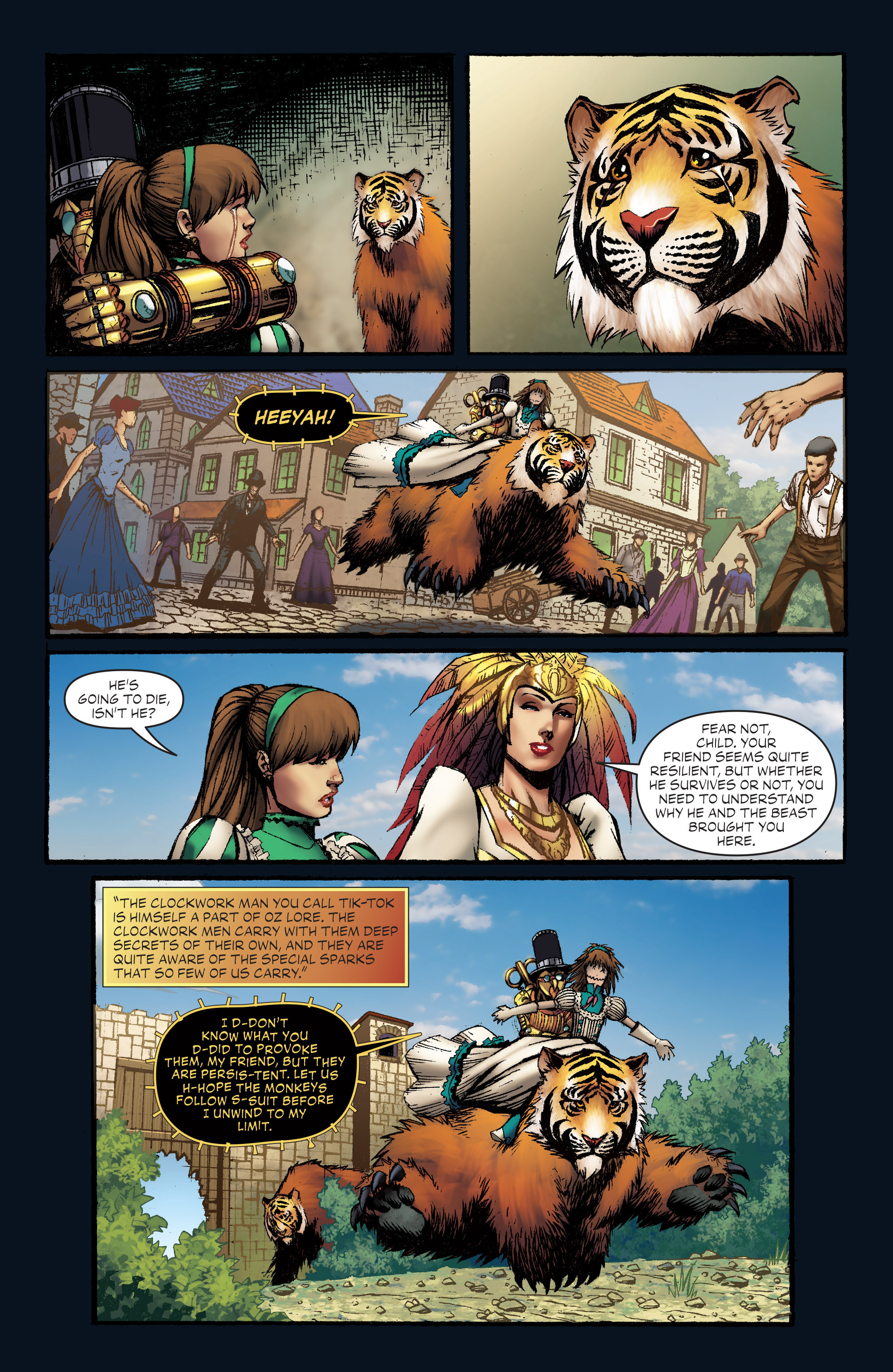Read online Legends of Oz: Tik-Tok and the Kalidah comic -  Issue #3 - 21