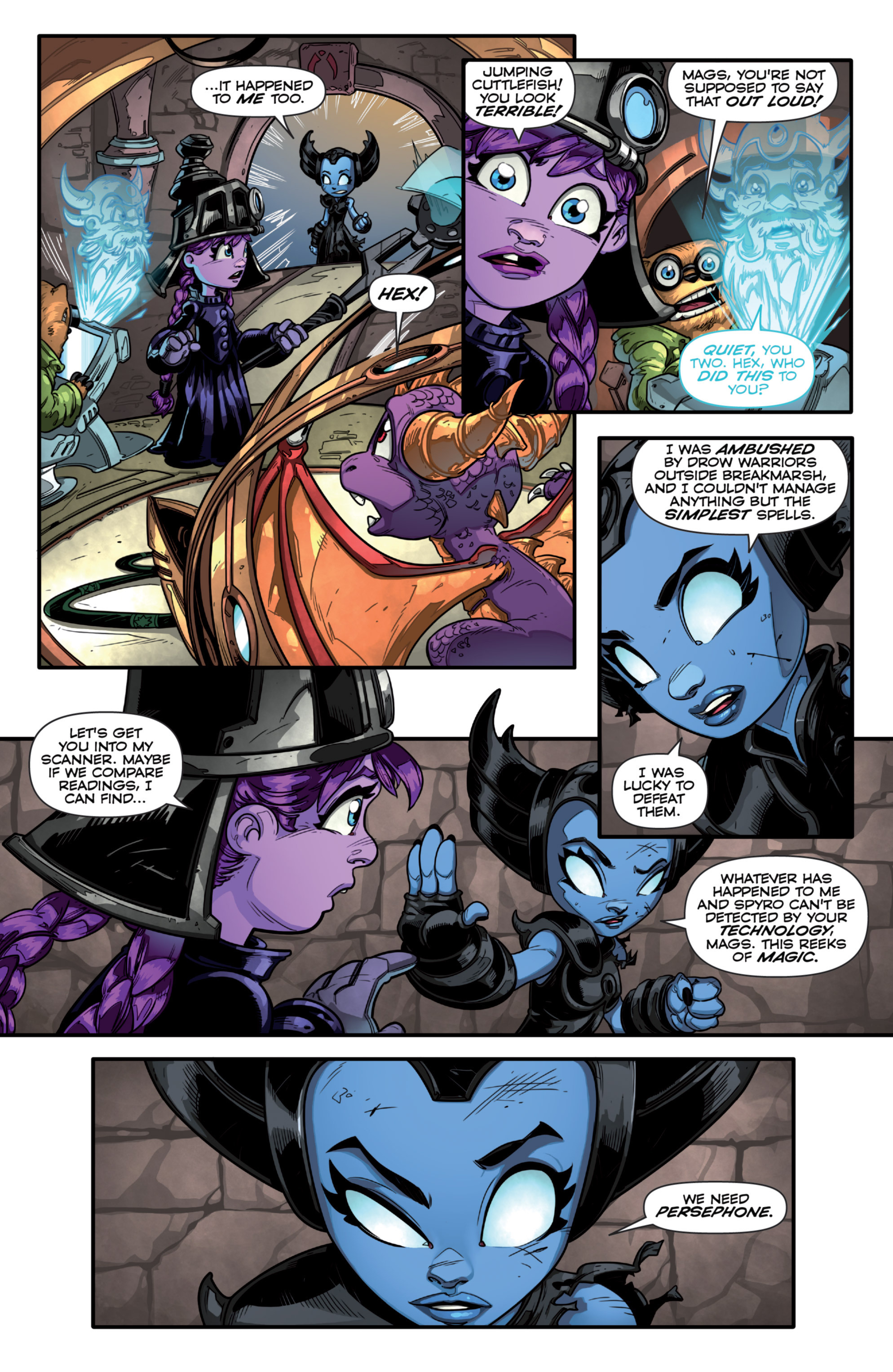Read online Skylanders comic -  Issue #7 - 9