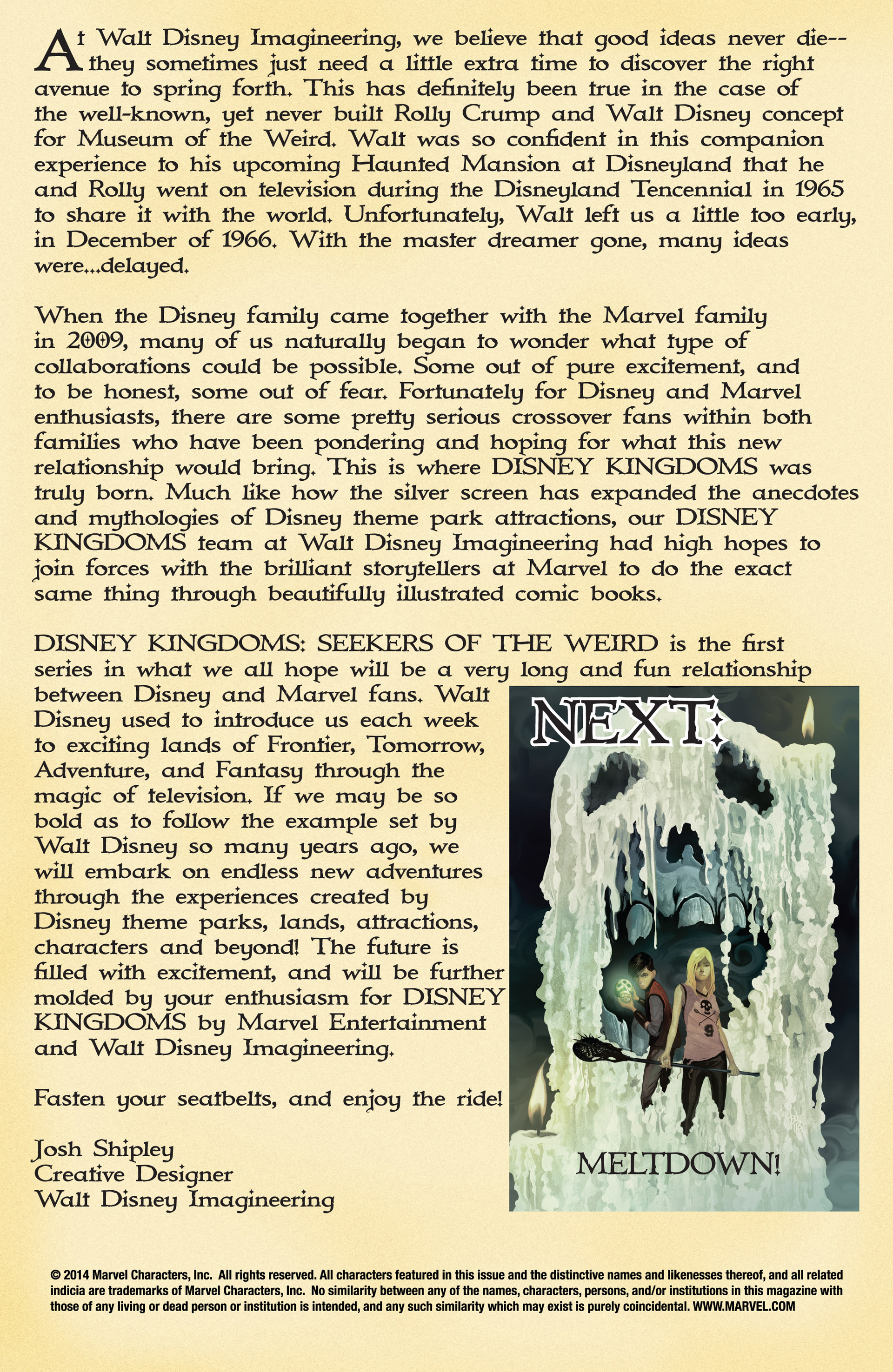 Read online Disney Kingdoms: Seekers of the Weird comic -  Issue #3 - 23