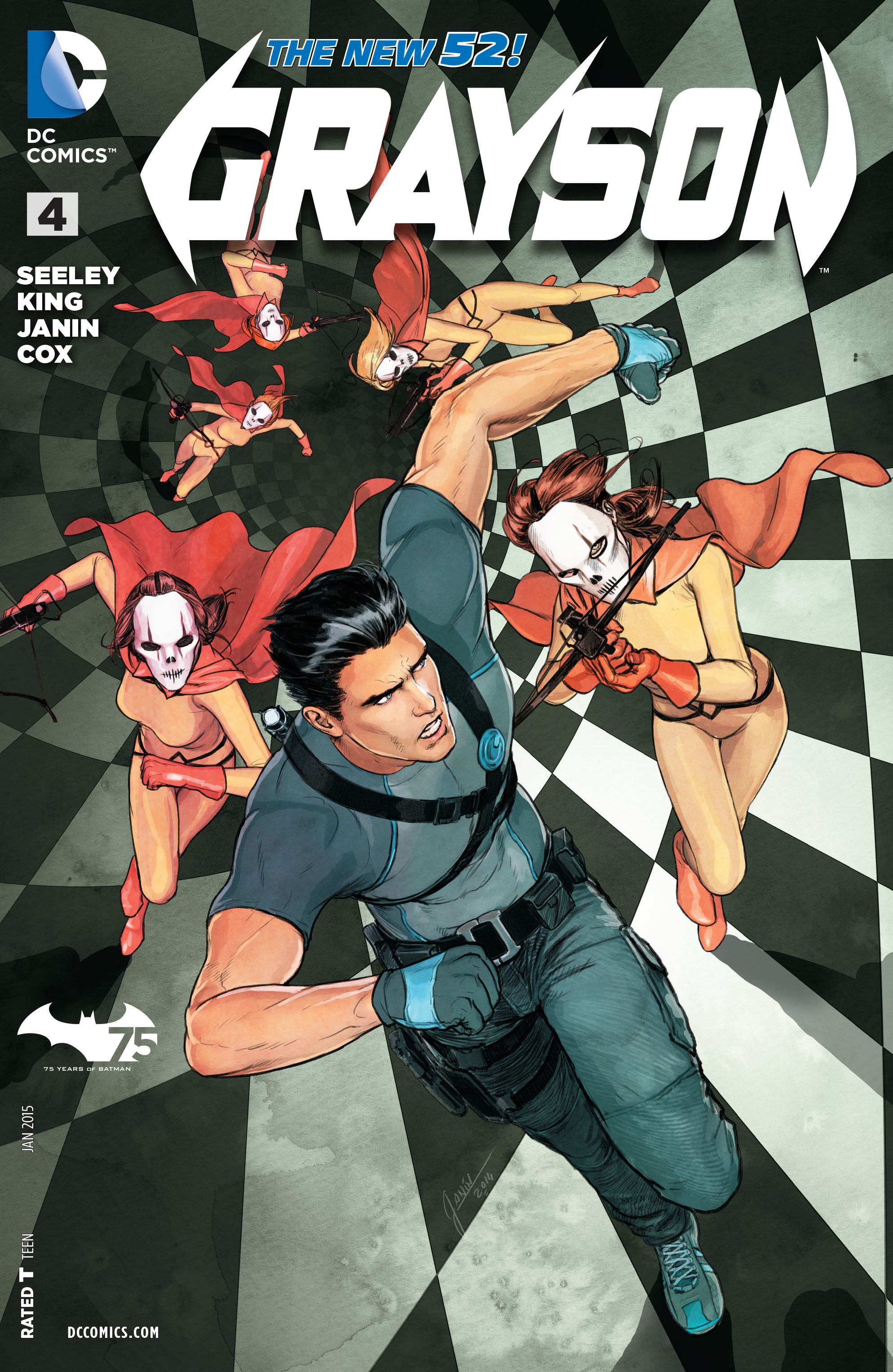 Read online Grayson comic -  Issue #4 - 1