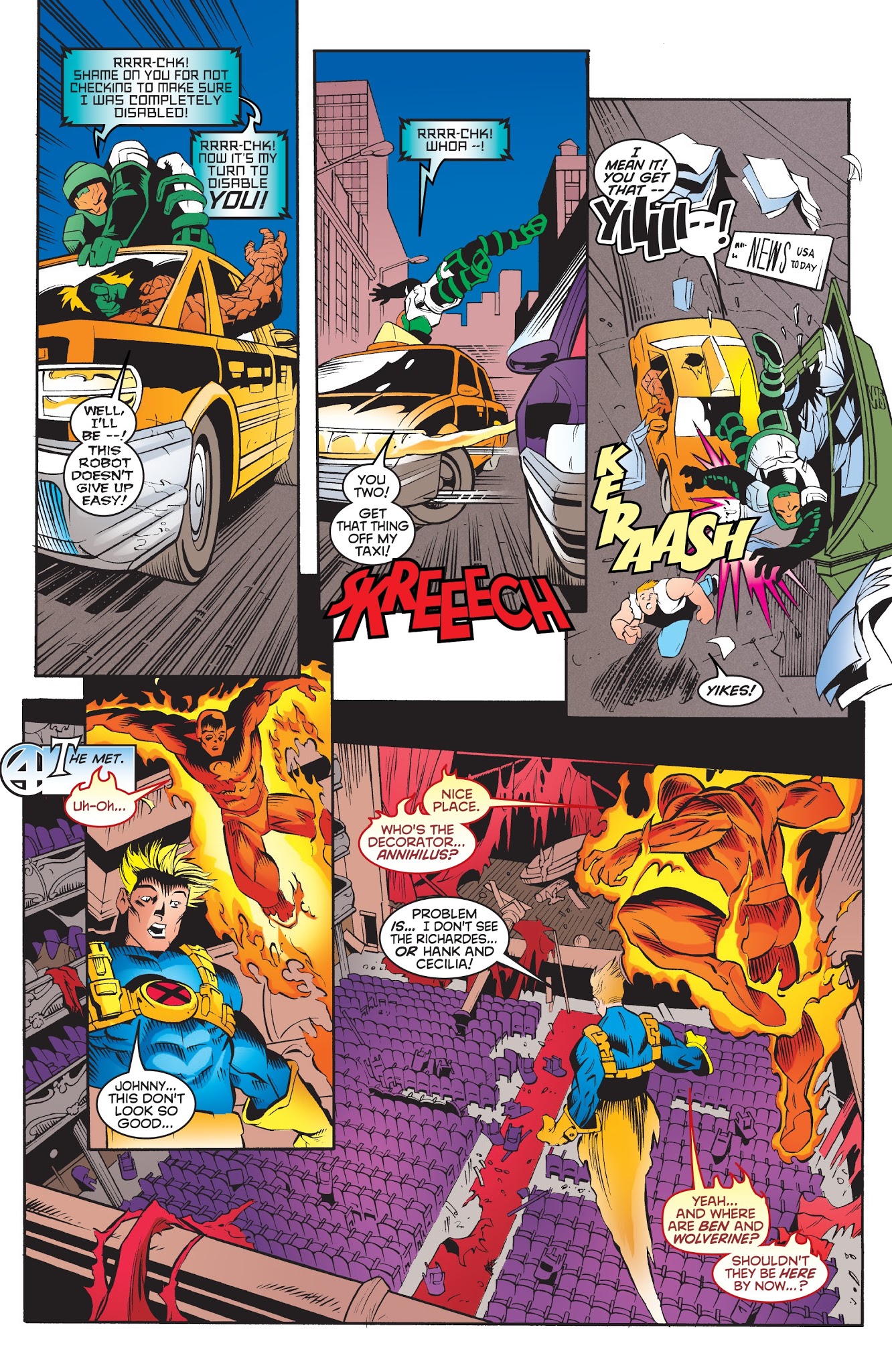 Read online Uncanny X-Men/Fantastic Four '98 comic -  Issue # Full - 23