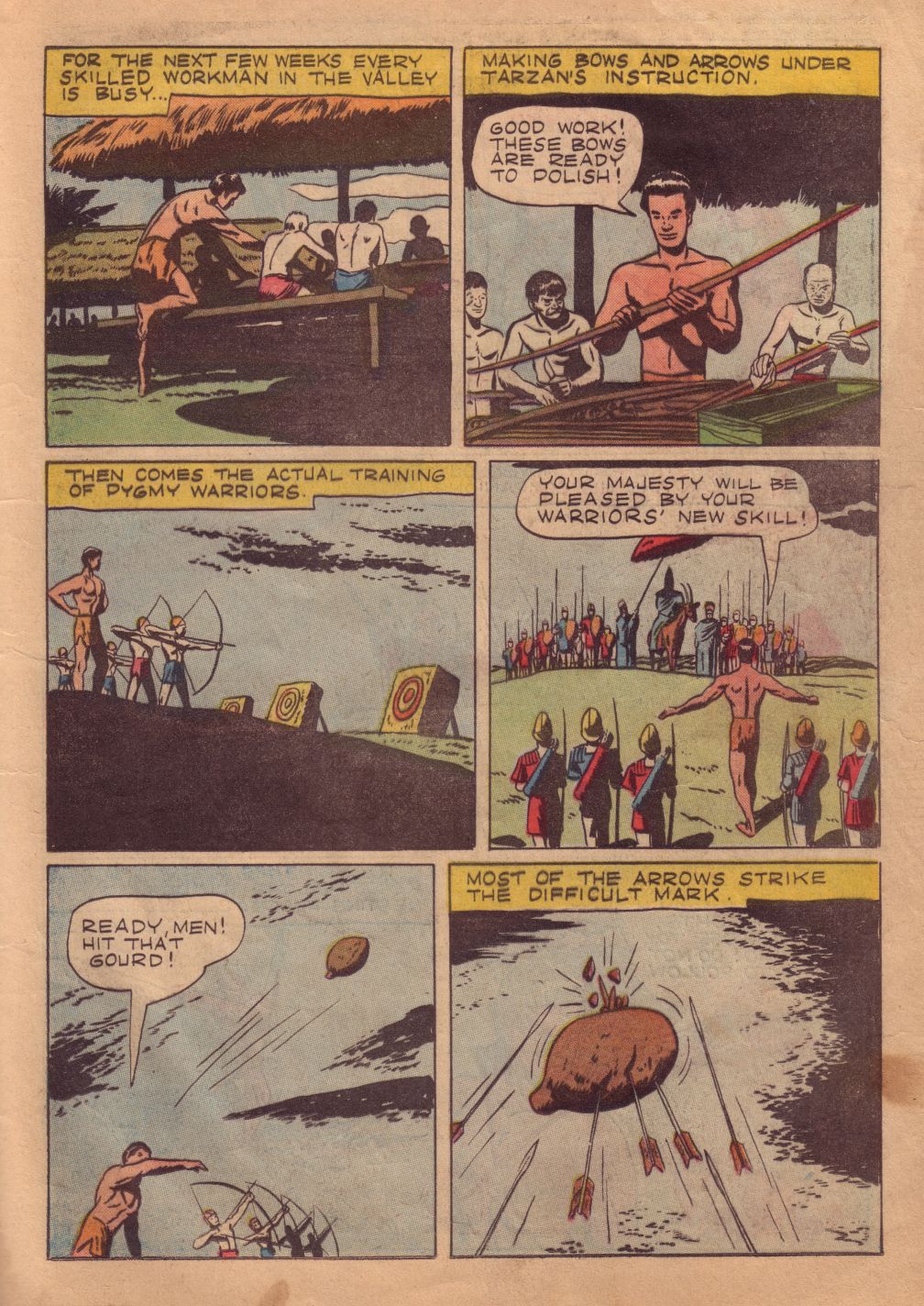 Read online Tarzan (1948) comic -  Issue #8 - 25