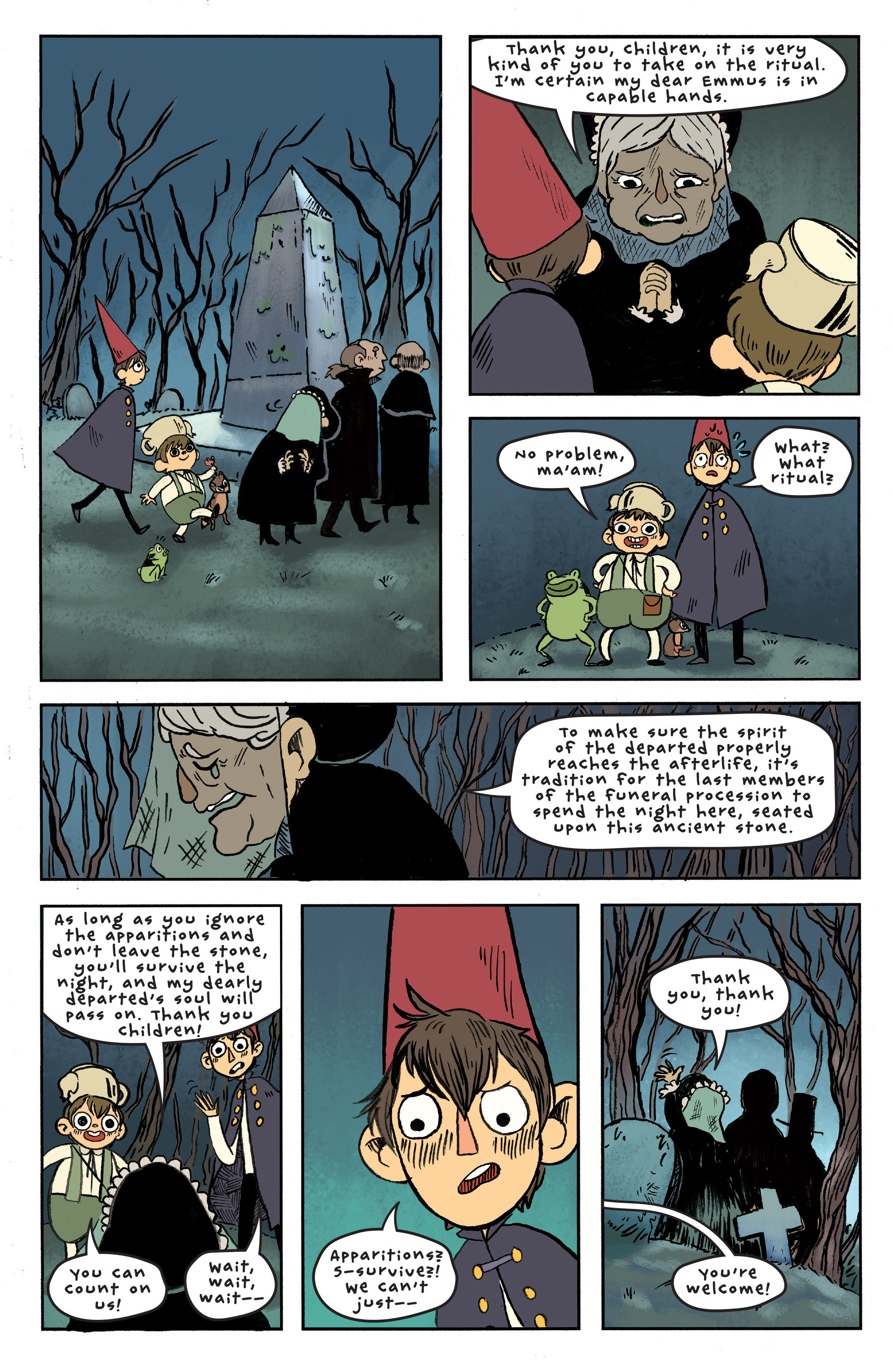 Read online Over the Garden Wall (2016) comic -  Issue #6 - 15