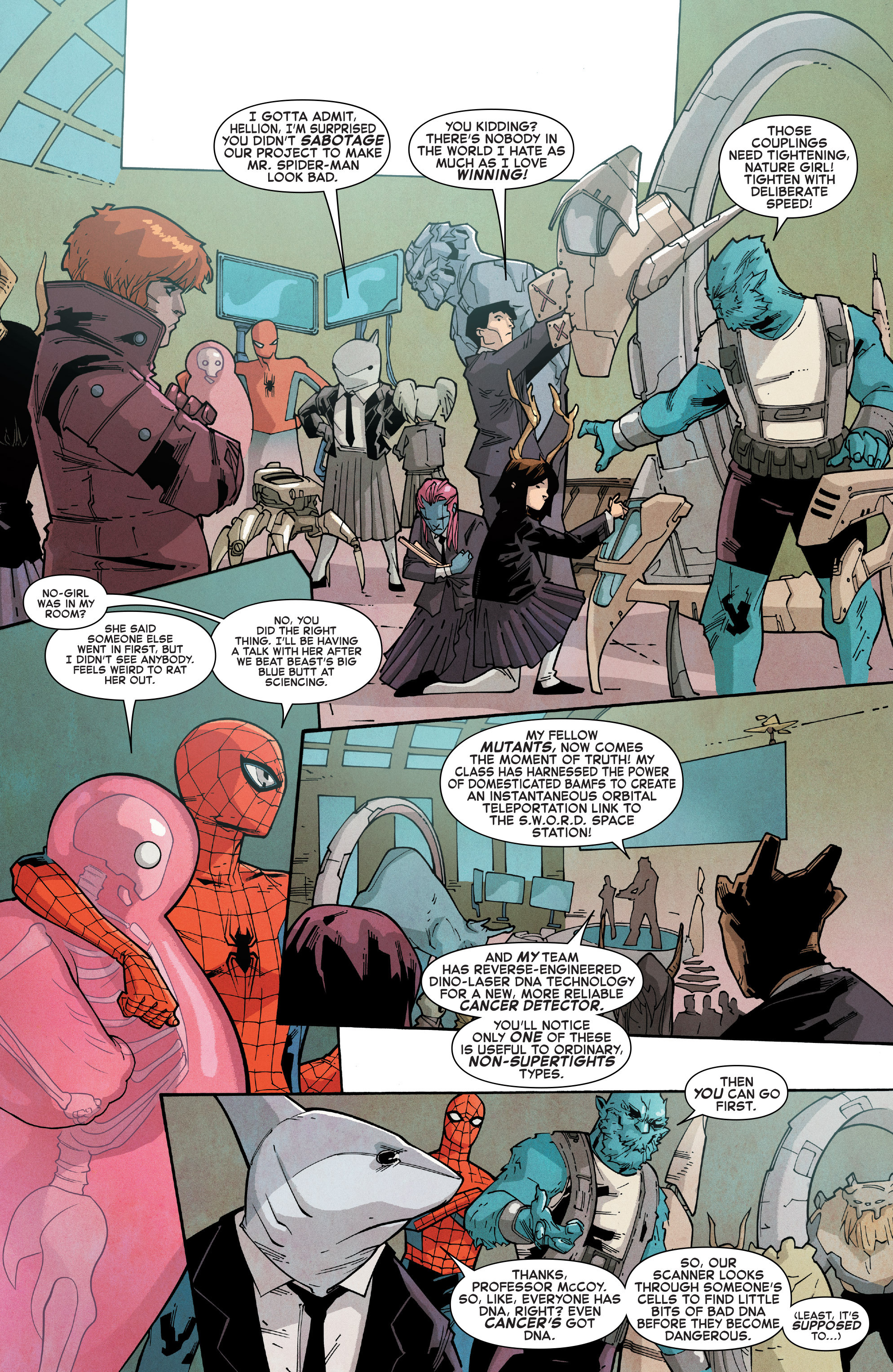 Read online Spider-Man & the X-Men comic -  Issue #4 - 16