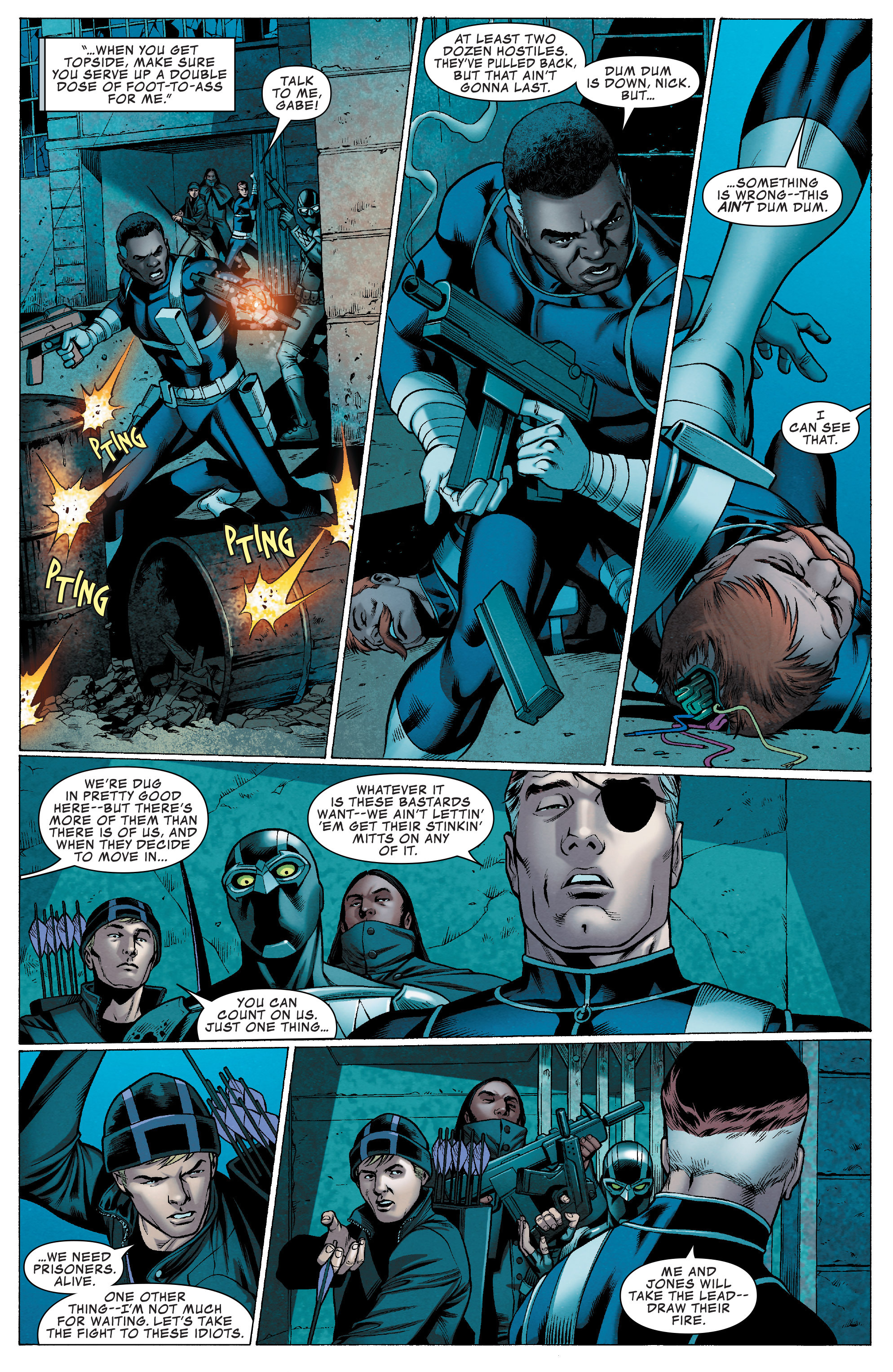 Read online Occupy Avengers comic -  Issue #4 - 14