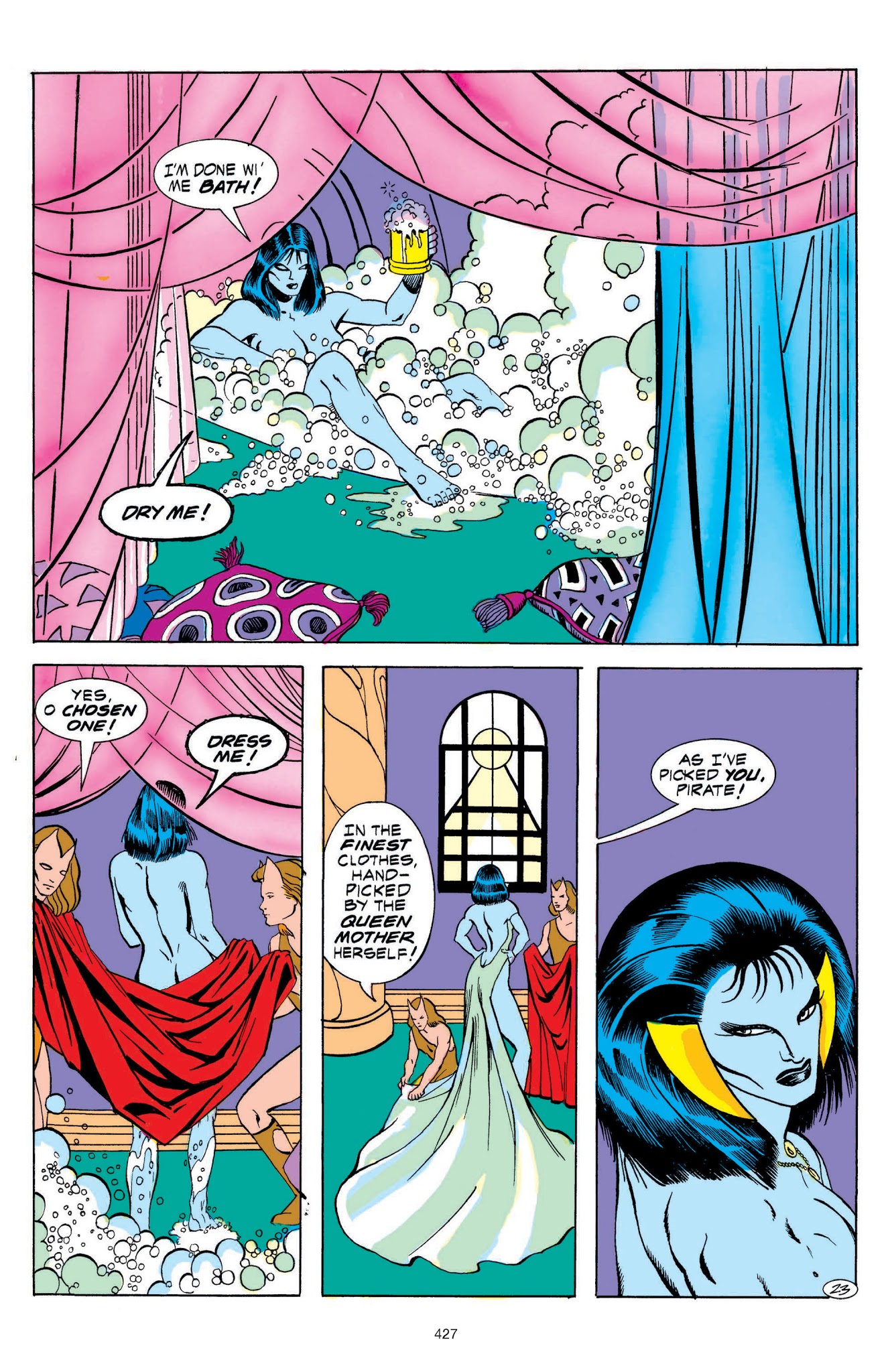 Read online Swords of the Swashbucklers comic -  Issue # TPB - 411