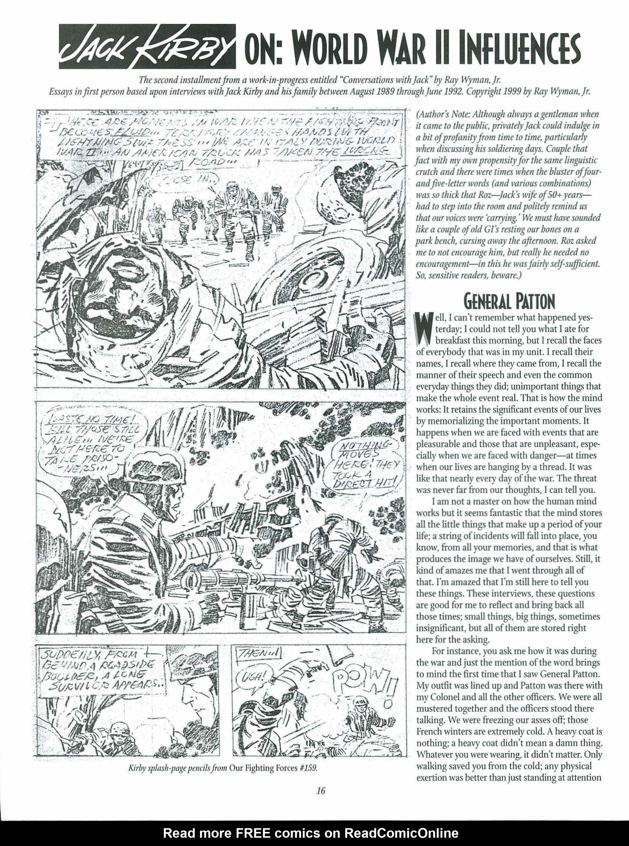 Read online The Jack Kirby Collector comic -  Issue #27 - 50