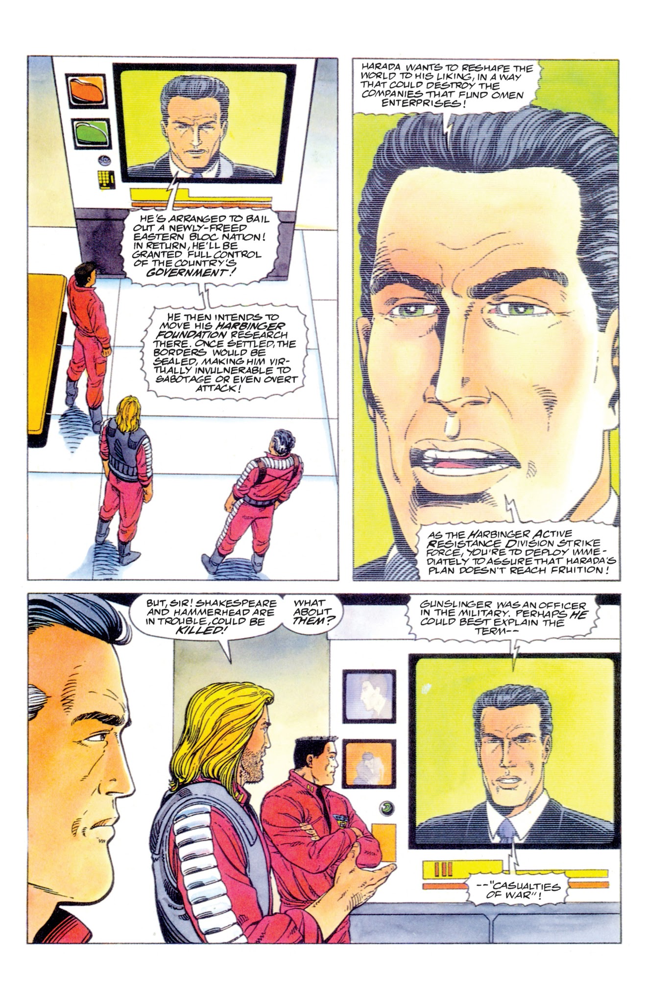 Read online Valiant Masters H.A.R.D. Corps comic -  Issue # TPB - 186