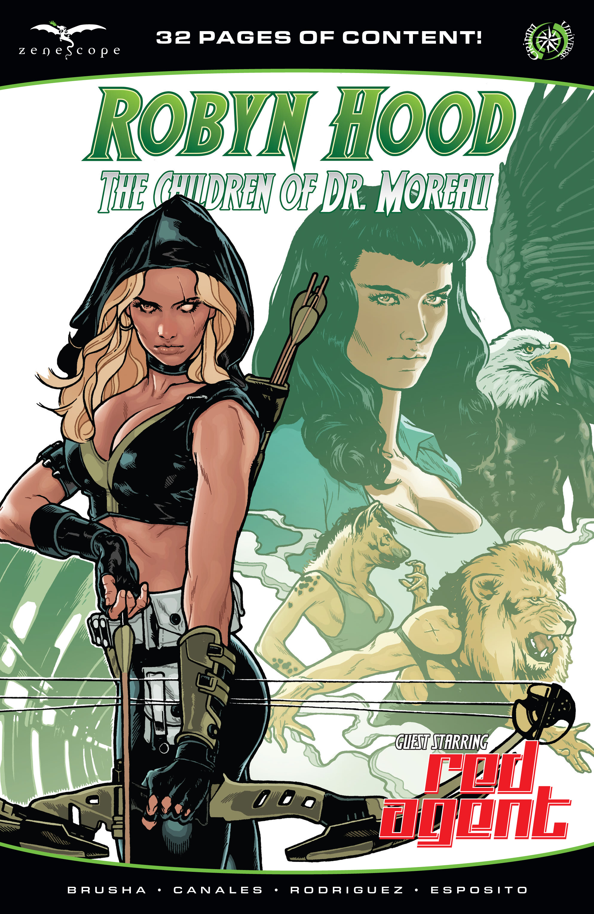 Read online Robyn Hood: Children of Dr. Moreau comic -  Issue # Full - 1